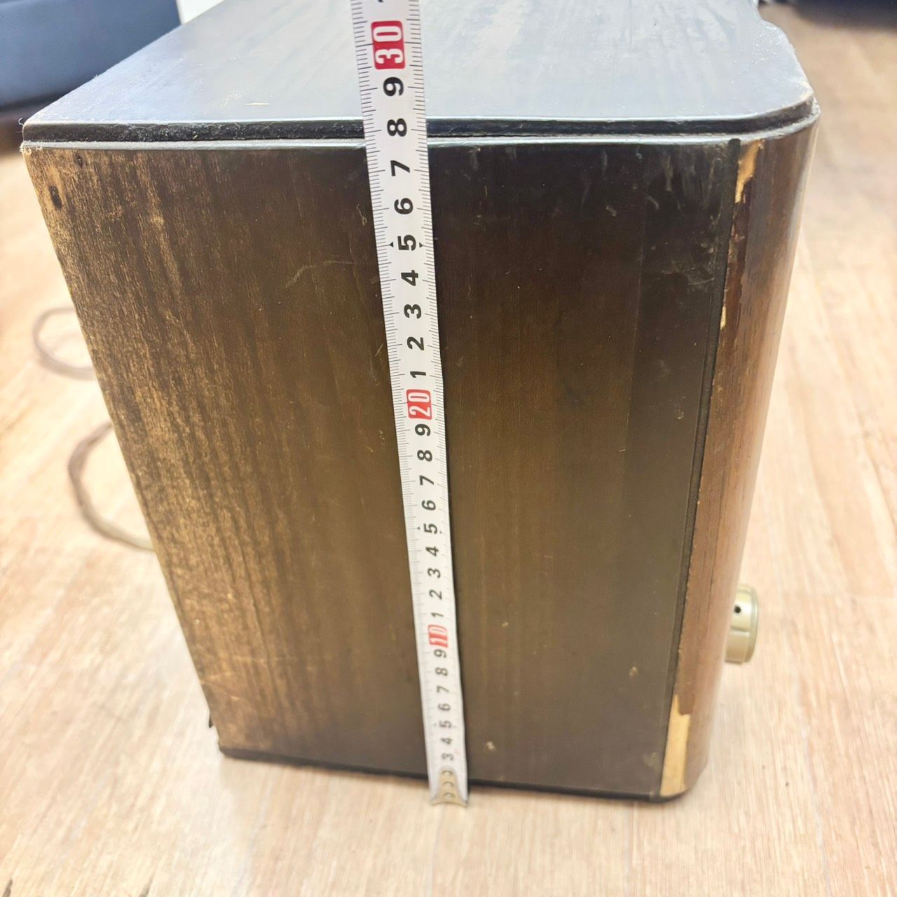 332 ジャンク Eiko Radio エイコー 真空管ラジオ 木製キャビネット
