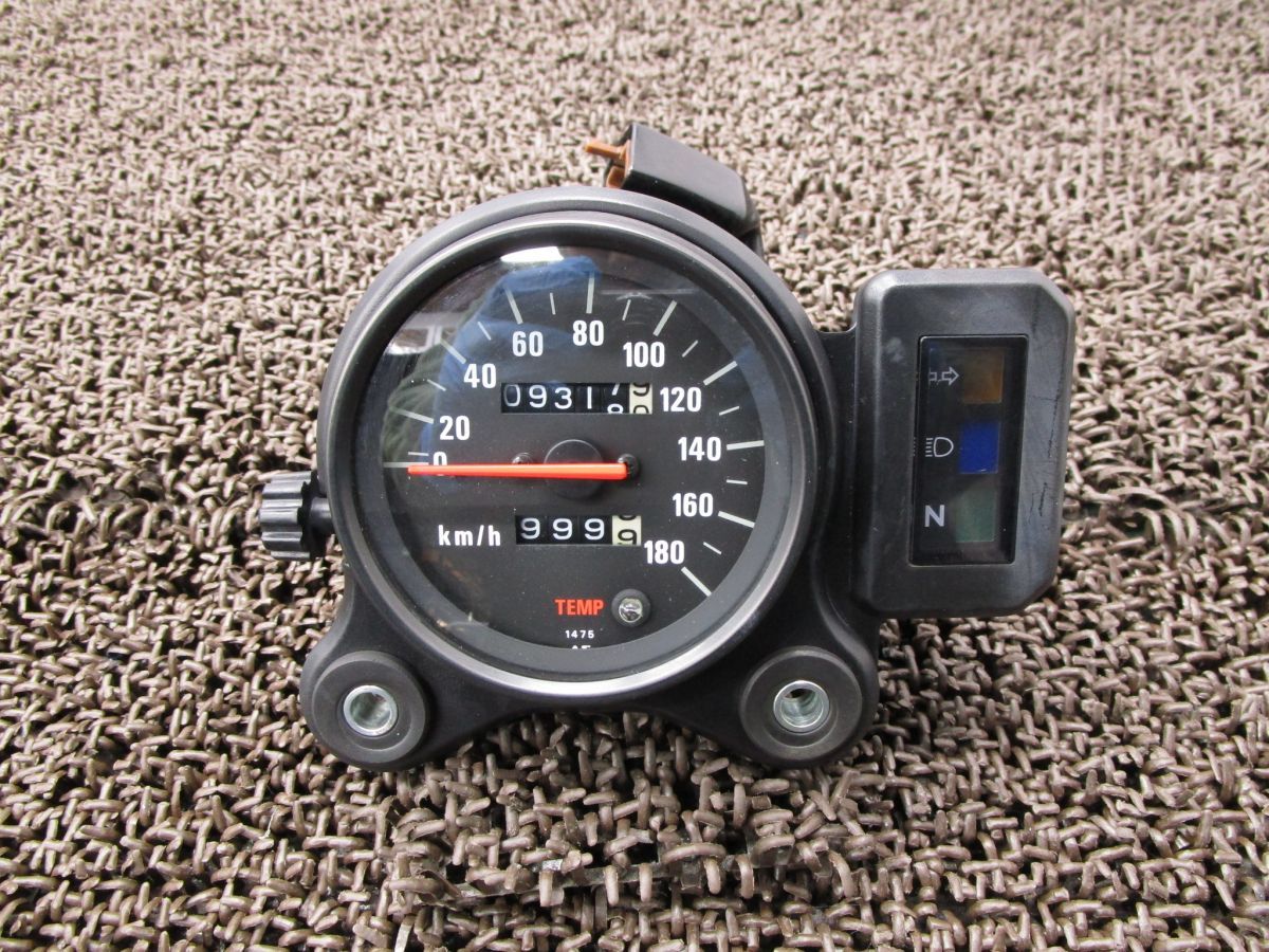 スピードメーター インジケーターランプ ●B 302 LX 250 E カワサキ DE キャブ車 動画有