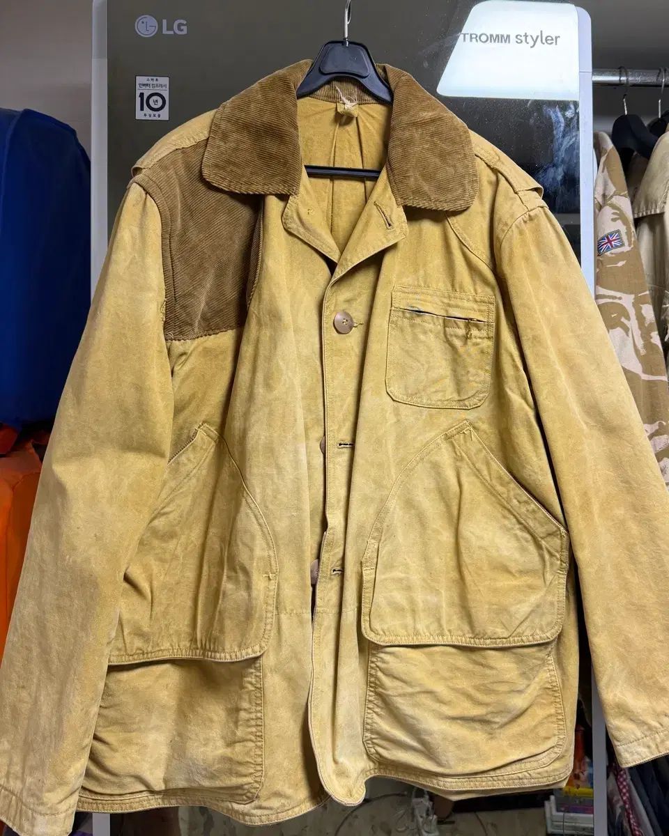 60 s Hettrick フィールド ハンティング ジャケット ワークウェア|XL