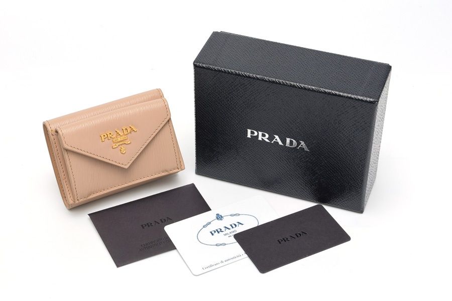 プラダ / PRADA コンパクトウォレット / 三つ折り財布 1MH021
