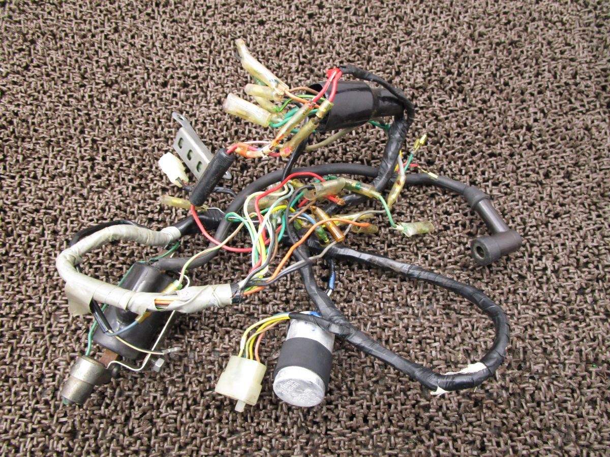 マイティダックス メインハーネス イグニッションコイル △B 437 ST 90 ホンダ プラグキャップ E キャブ車 マイティーダックス