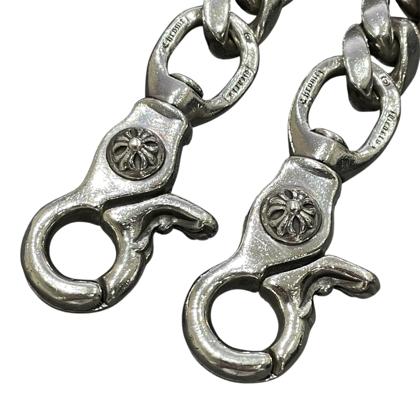 クロムハーツ Chrome Hearts 2クリップ クラシック ウォレットチェーン 