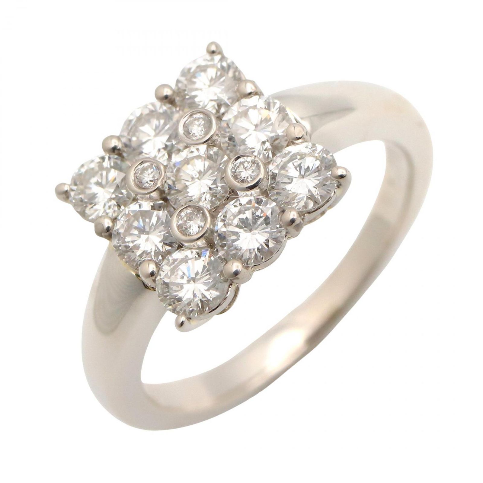 ジュエリー JEWELRY リング・指輪 ダイヤ リング ﾀﾞｲﾔ 6.5g #10 Pt900 