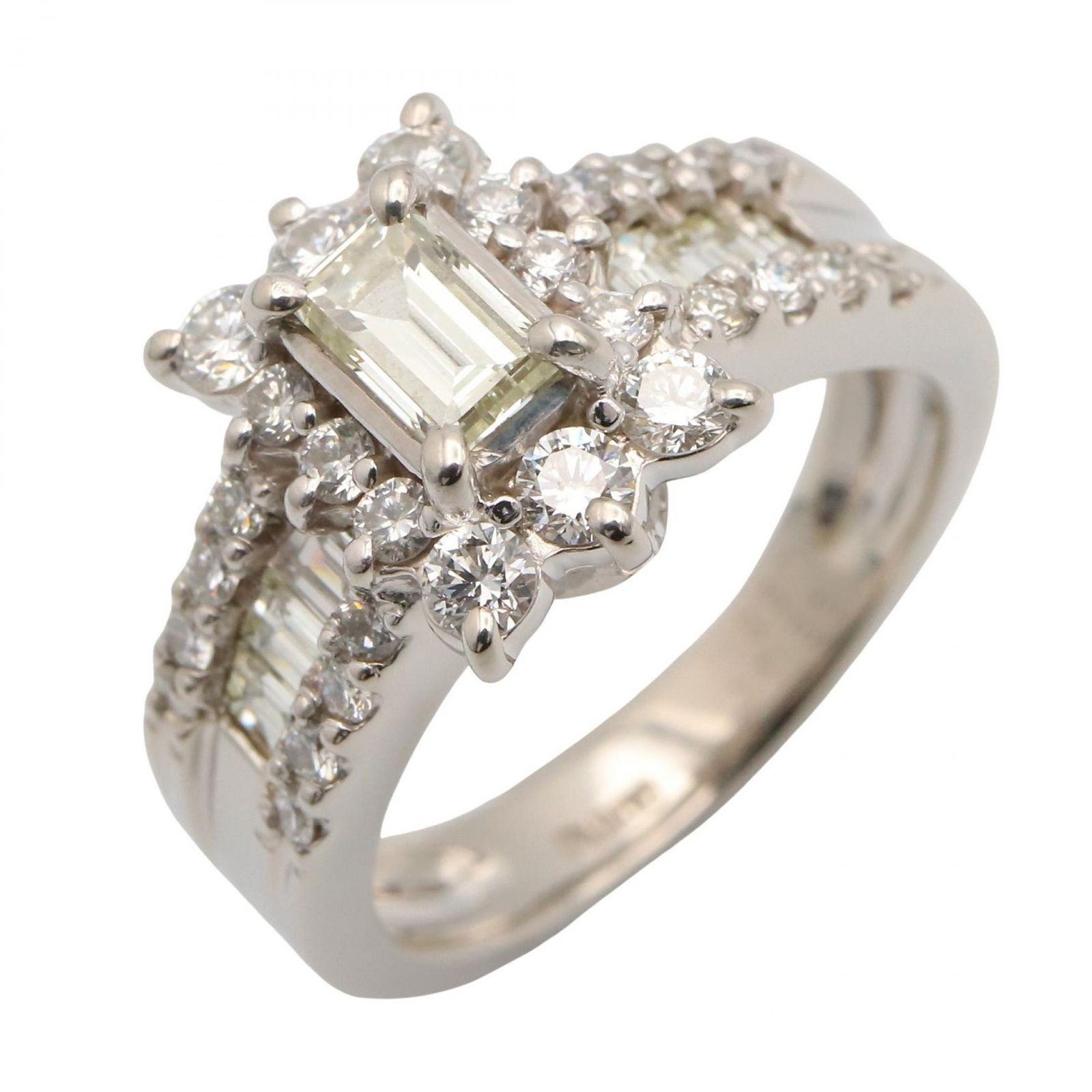 ジュエリー JEWELRY リング 指輪 ダイヤ ﾀﾞｲﾔ 9.2 g 9 Pt 900プラチナ ダイヤモンド レディース A