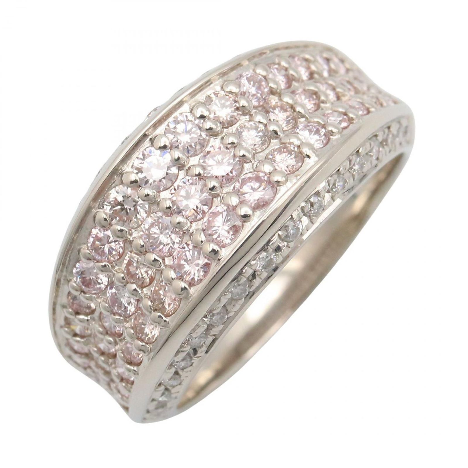 ジュエリー JEWELRY リング 指輪 ピンクダイヤ ﾋﾟﾝｸﾀﾞｲﾔ 9.4 g 11 Pt 950プラチナ ダイヤモンド レディース A