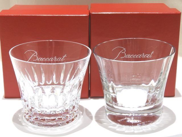 未使用品 バカラ ミルニュイ 等 ロックグラス ペア セット