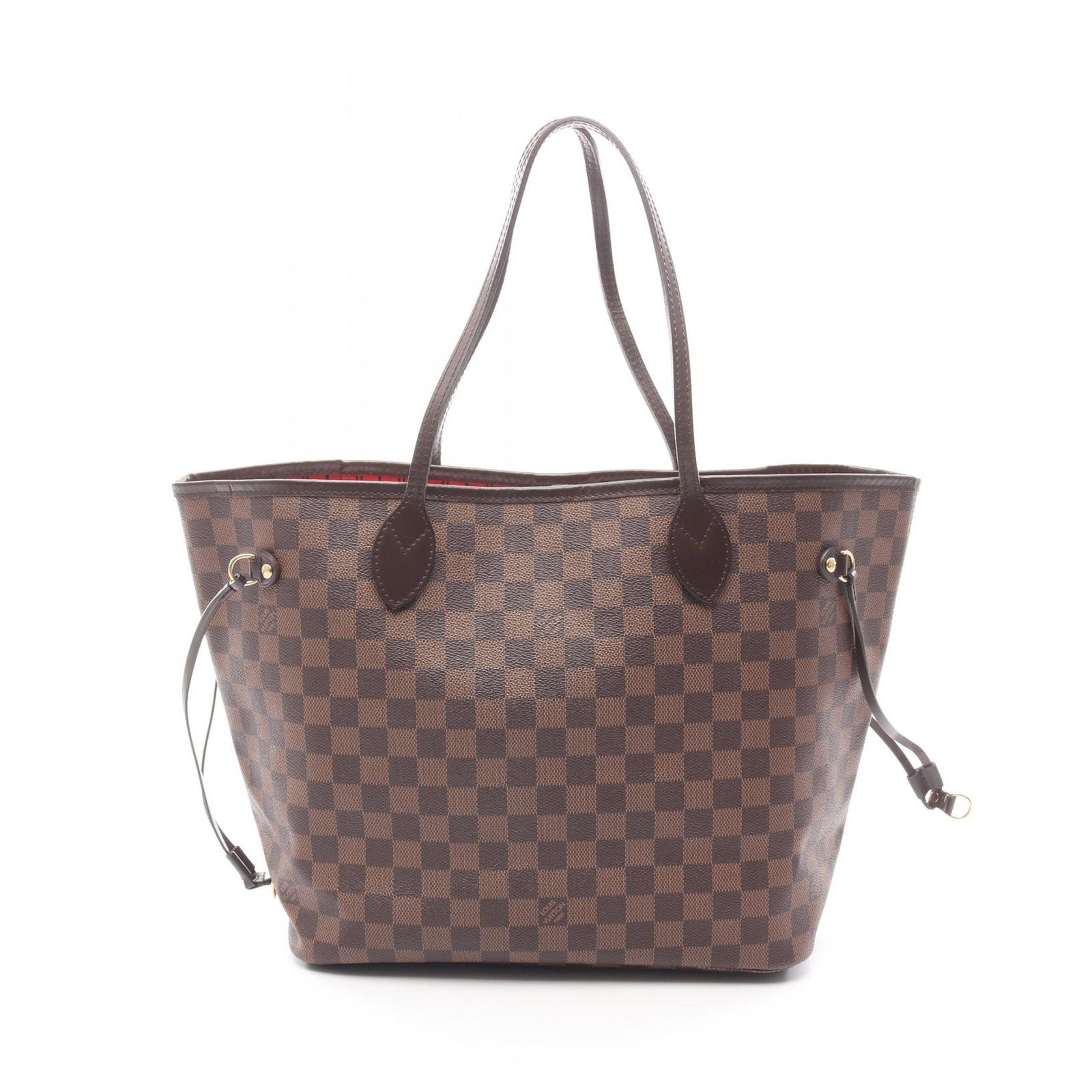 ルイ ヴィトン LOUIS VUITTON トートバッグ ネヴァーフルMM N 51105 PVCコーティングキャンバス レザー レディース A