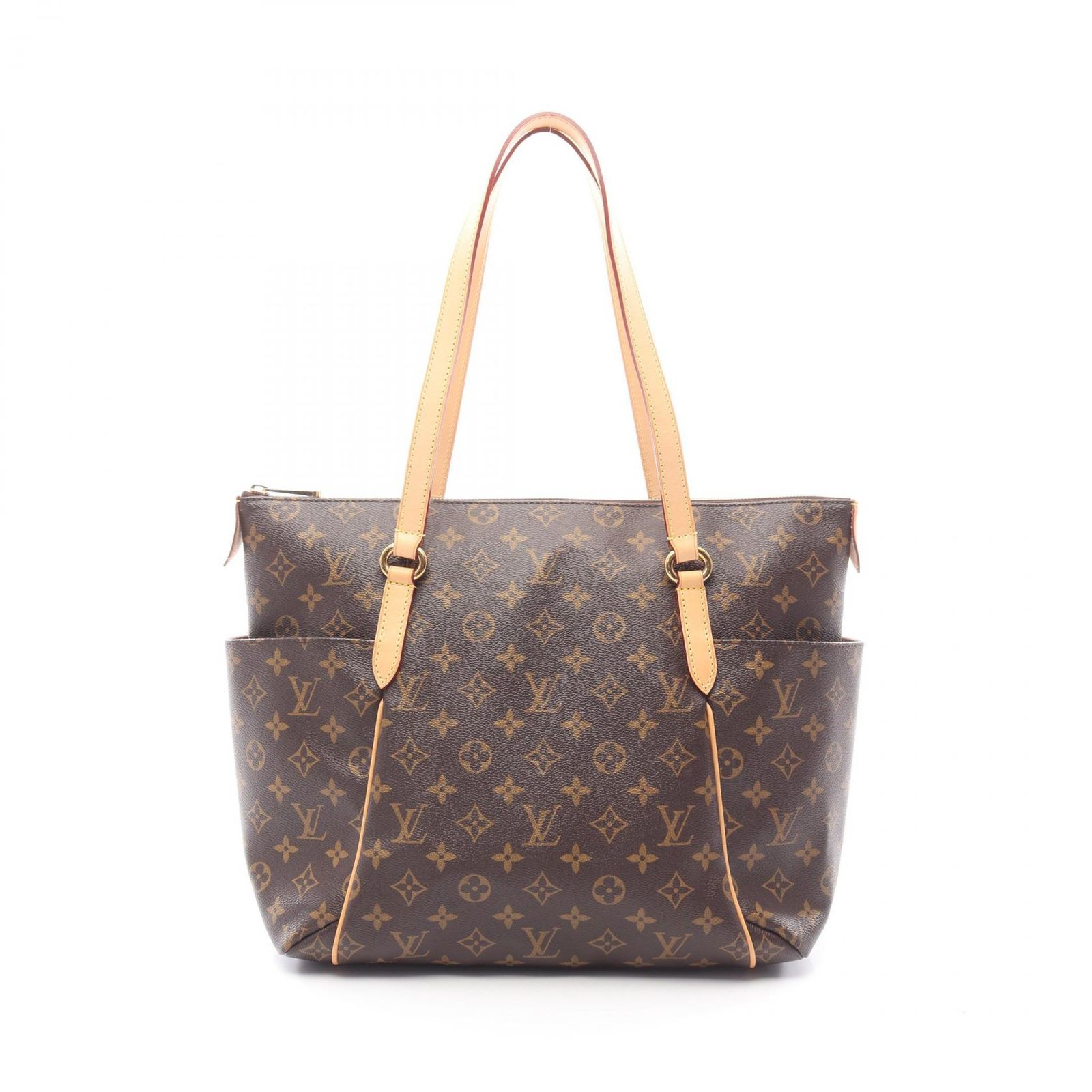 ルイ ヴィトン LOUIS VUITTON トートバッグ トータリーMM M 56689 PVCコーティングキャンバス レザー レディース A