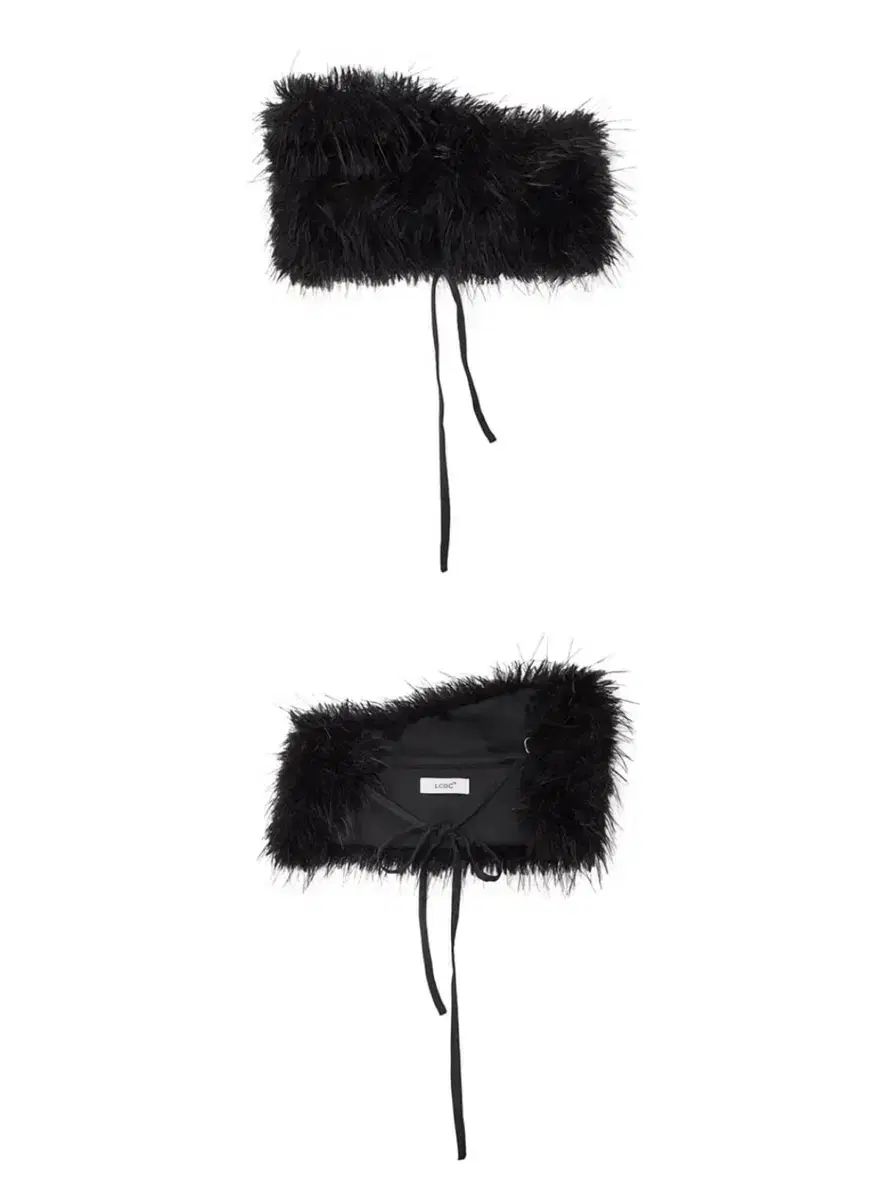 LCDC TM エルシーディーシー Tシャツ ベルト ファーベルト ブラック