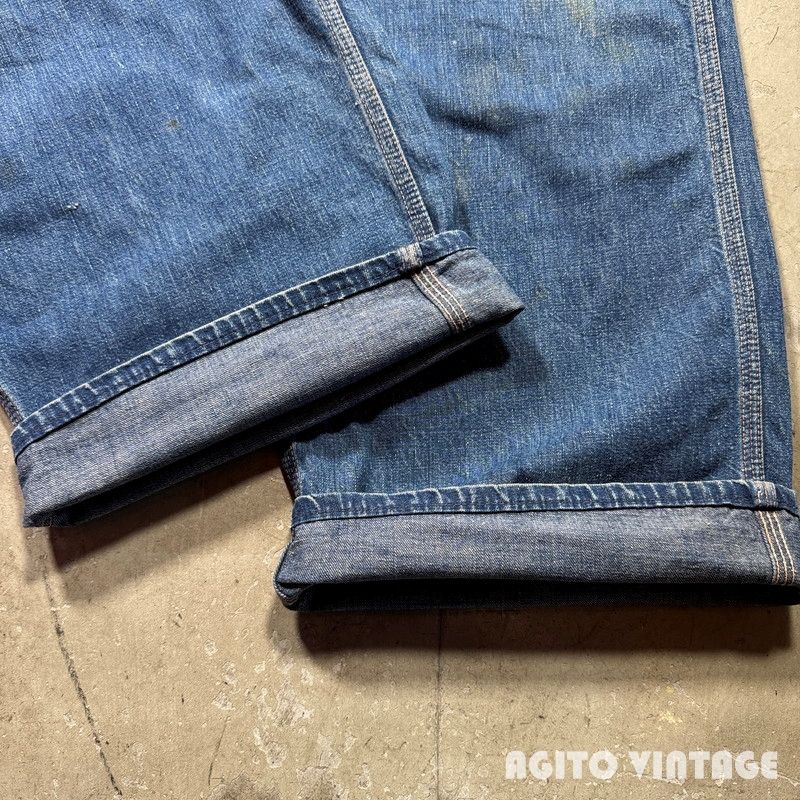 60s〜70s ペインターデニムパンツ　GRIPPER ZIPPER 60s〜70s ペインターデニムパンツ GRIPPER ZIPPER 60s-70s USA GRIPPER