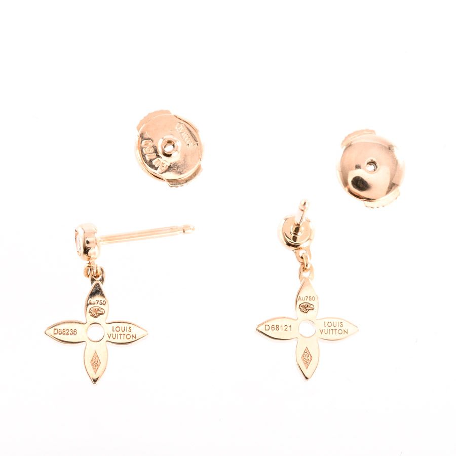 LOUIS VUITTON ルイヴィトン ピアス ピュス モノグラム イディール