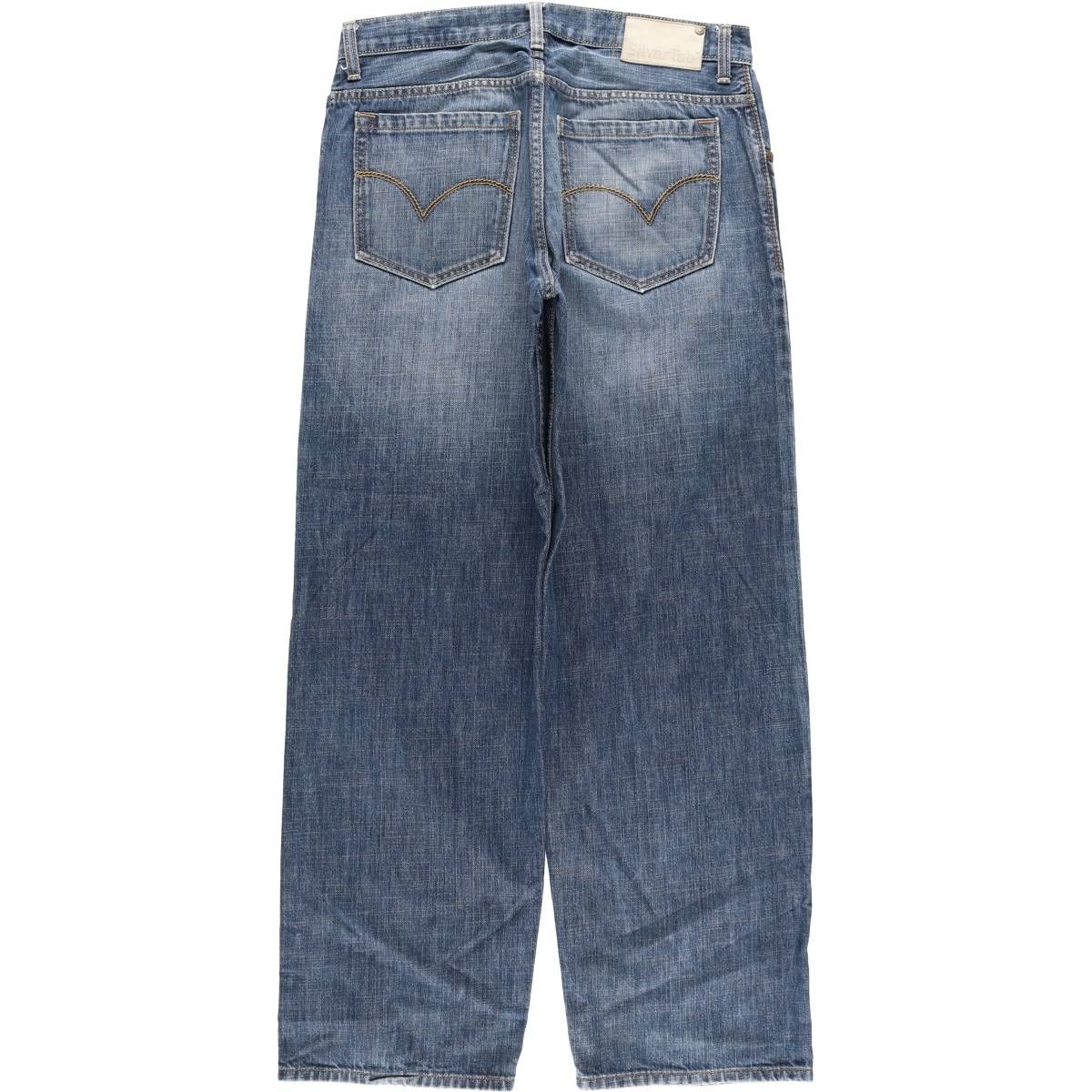 古着 リーバイス Levi s SILVER TAB シルバータブ BAGGY バギー テーパードデニムパンツ メンズw 34相当|evb 033287