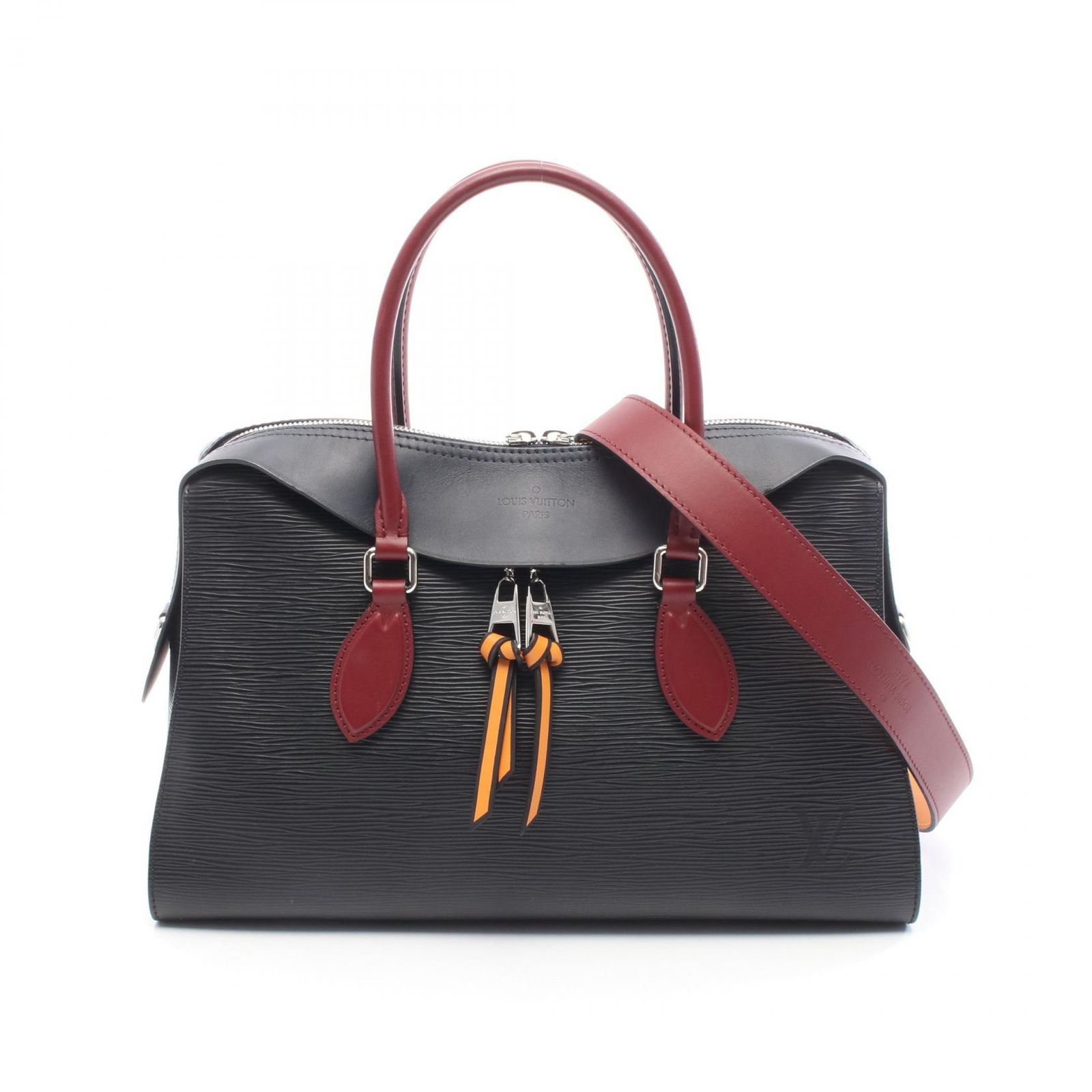 ルイ ヴィトン LOUIS VUITTON トートバッグ テュイルリートート M 54387 ノワール レザー テュイルリー トート レディース A