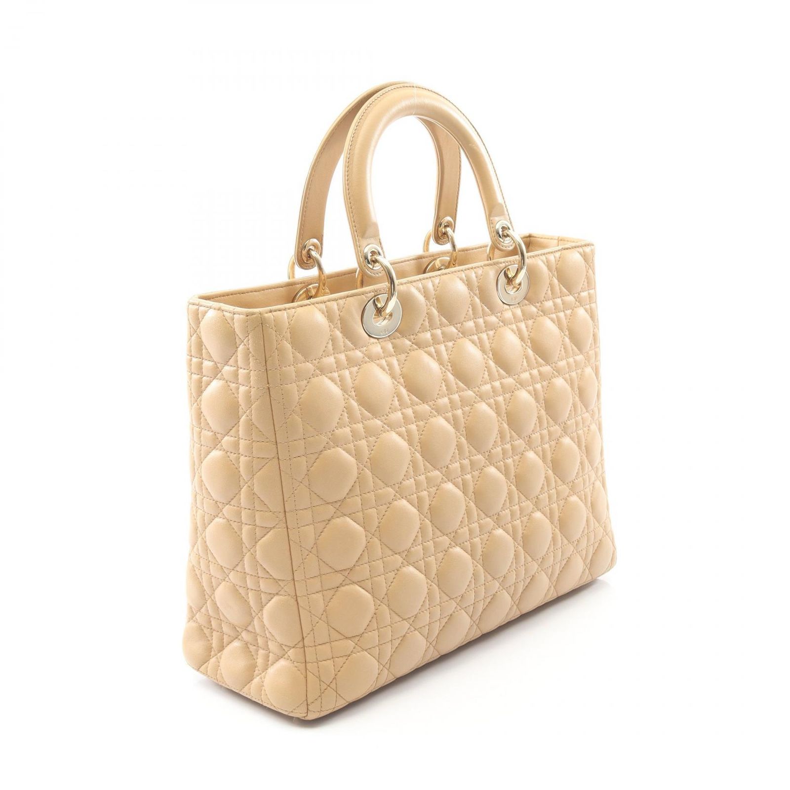 ディオール Dior ハンドバッグ レディディオール ラージ カナージュ