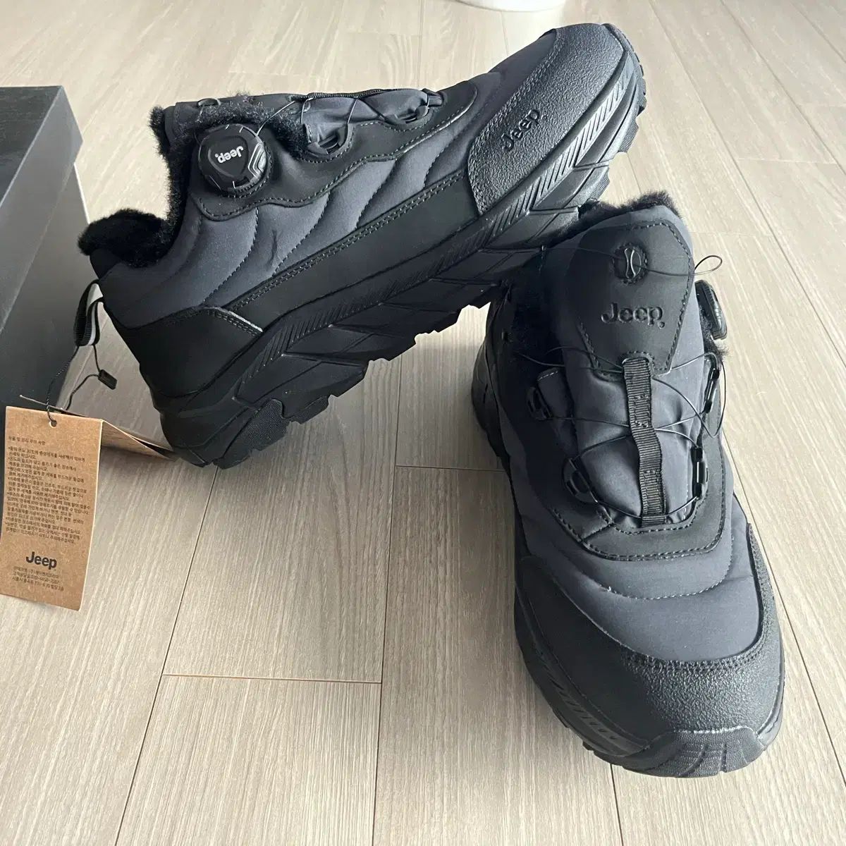 Jeep ジープ ダイアル ファー ダウン 冬靴 260