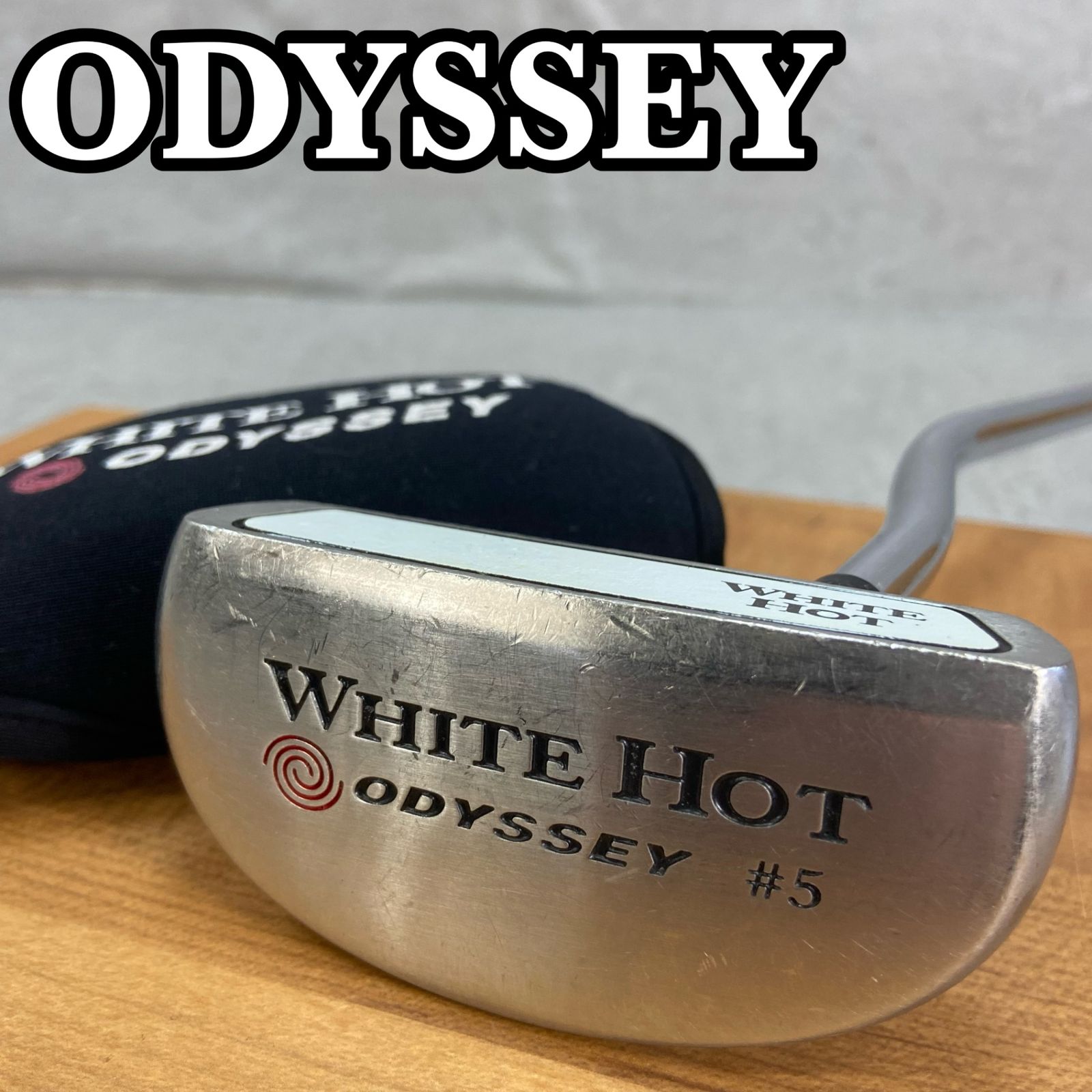 オデッセイ ホワイトホット ♯5 4ドット レディースゴルフ パター 右利き用 マレット型 32インチ ODYSSEY WHITE HOT