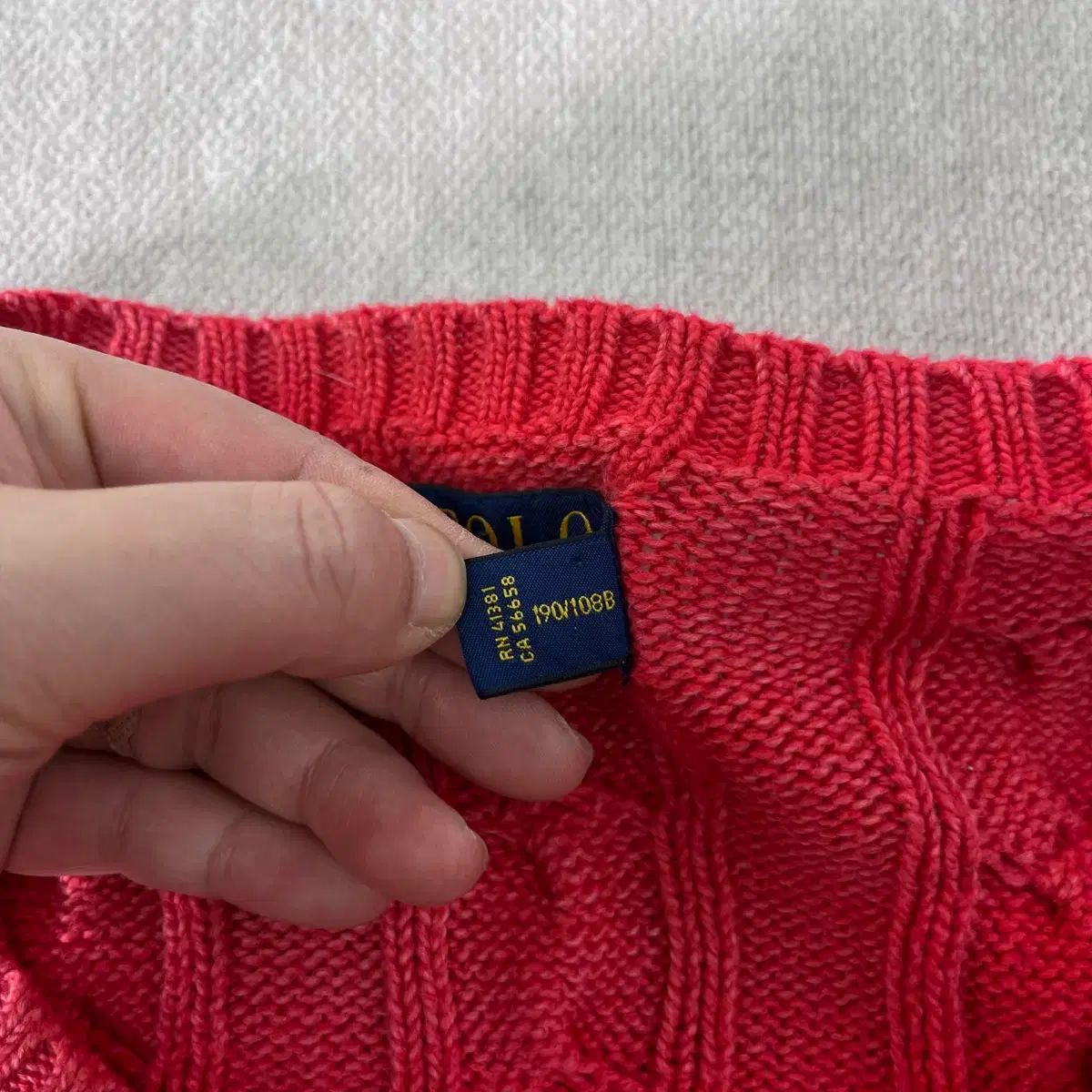 ポロラルフローレン レッド