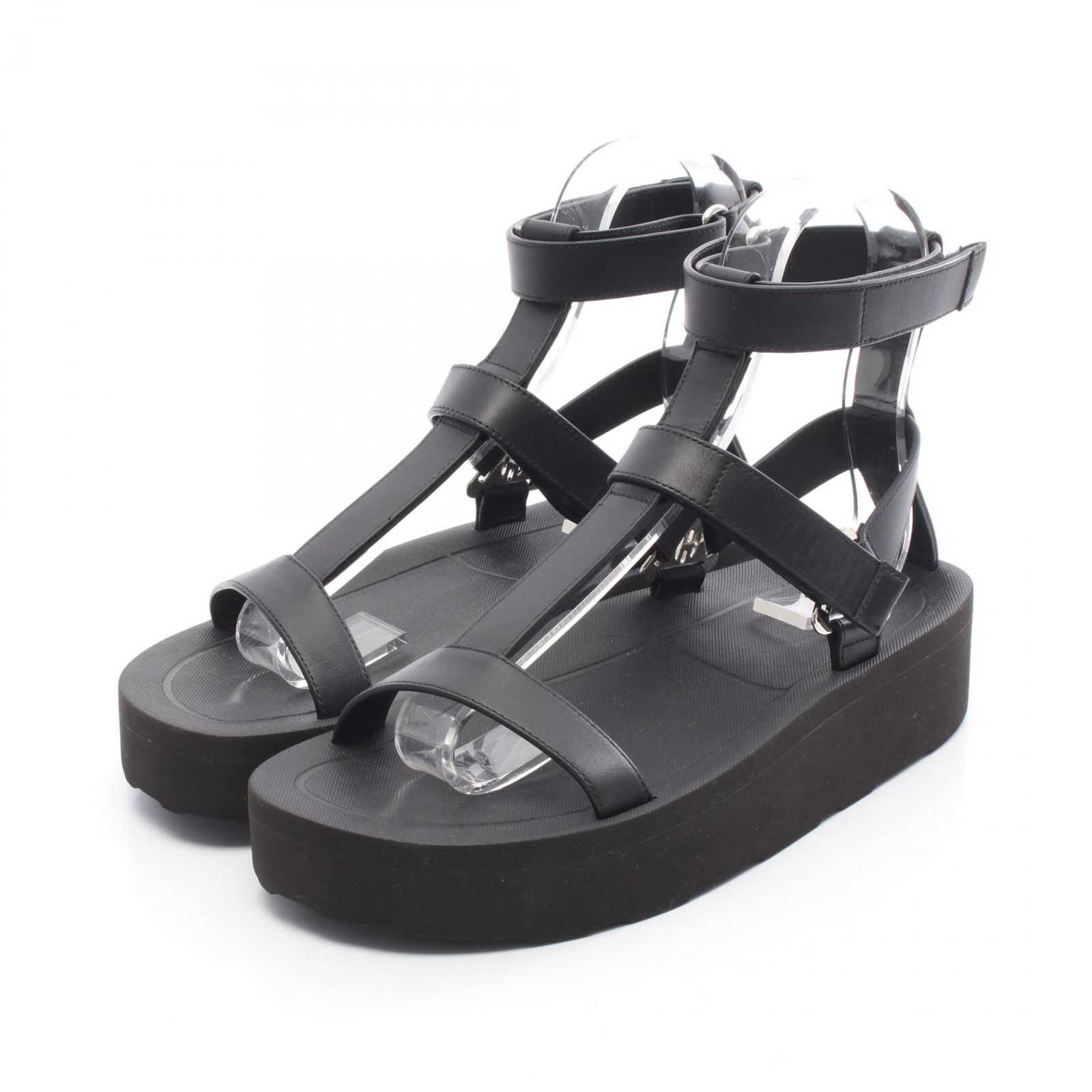 エルメス HERMES サンダル エニド レザー レディース A