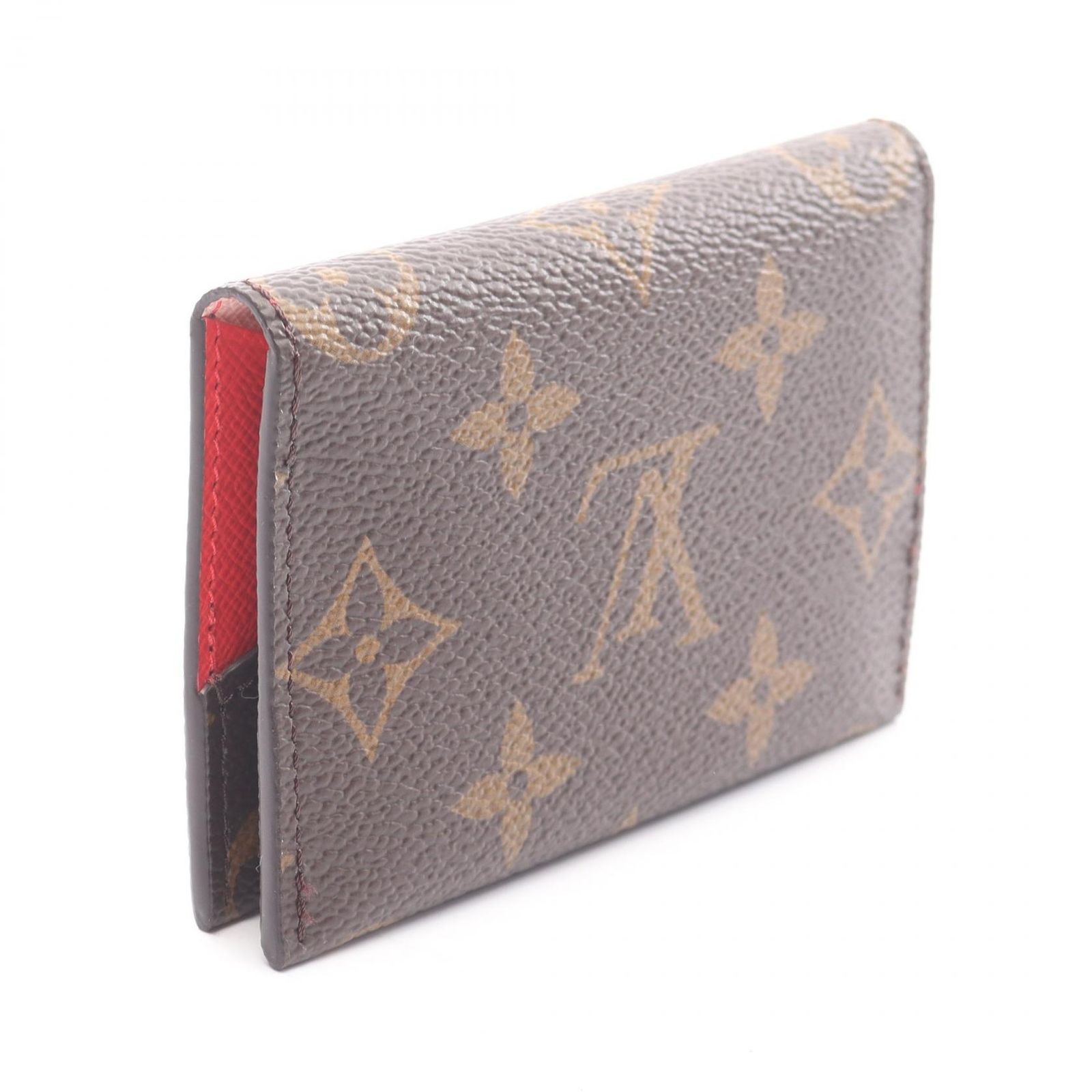 ルイ ヴィトン LOUIS VUITTON カードケース ポルト カルト スリム M 26901 Rose Opale PVCコーティングキャンバス レディース ♥