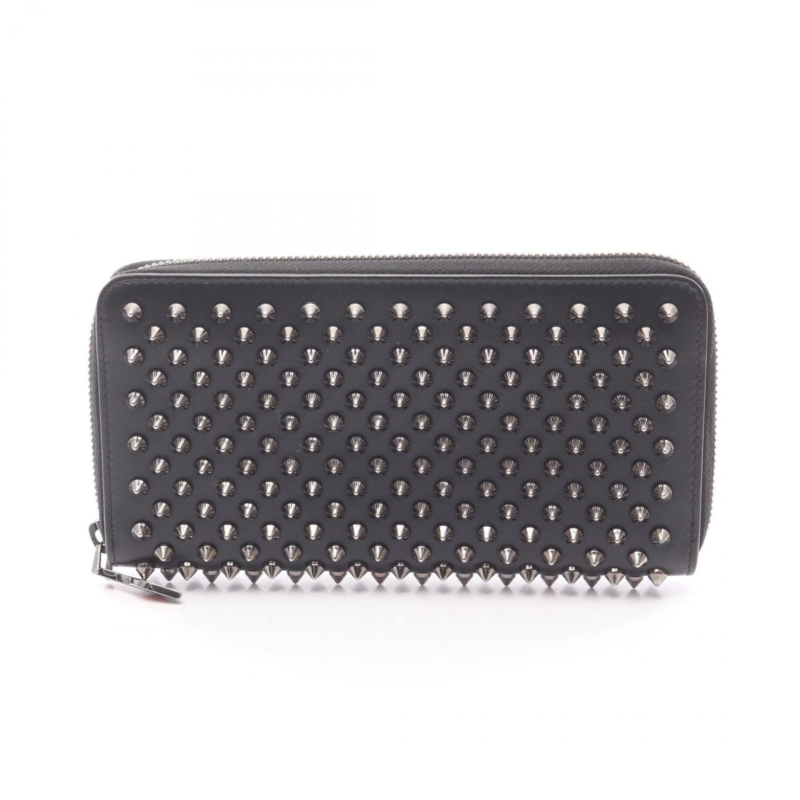 クリスチャンルブタン Christian Louboutin ラウンド長財布 PANETTONE パネトーネ ブラック レザー メンズ A