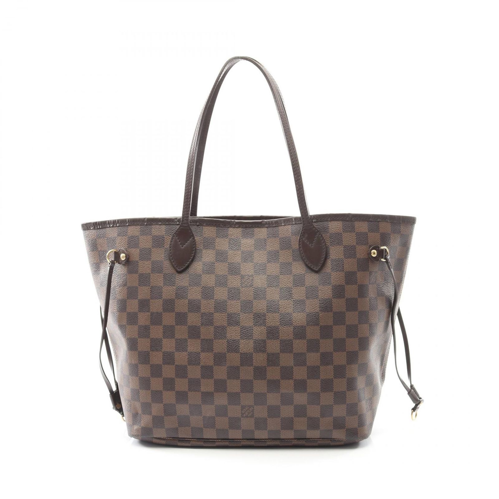 ルイ ヴィトン LOUIS VUITTON トートバッグ ネヴァーフルMM N 51105 PVCコーティングキャンバス レザー レディース B