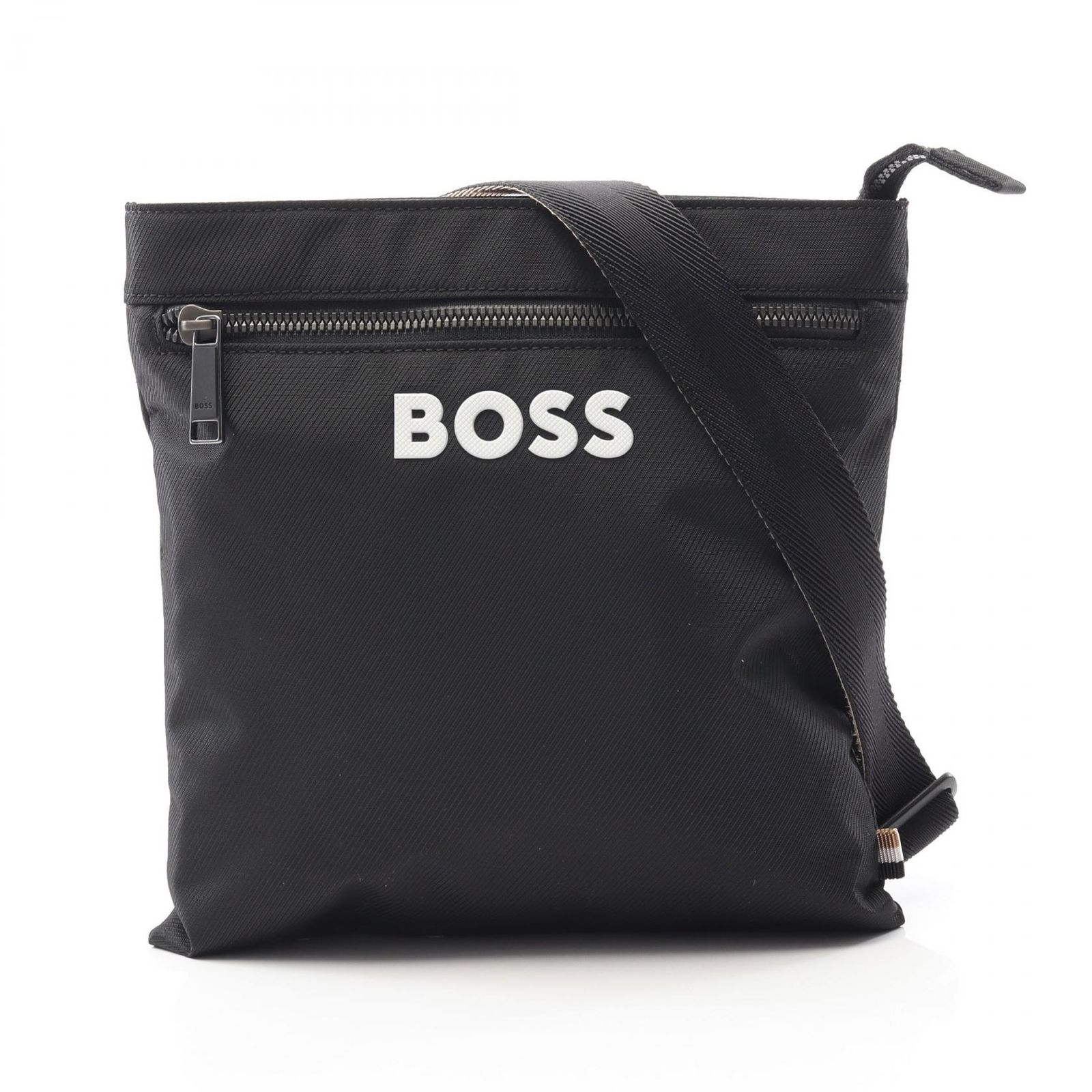 ボス BOSS ショルダーバッグ Catch 3.0 Envelope ブラック ナイロン メンズ