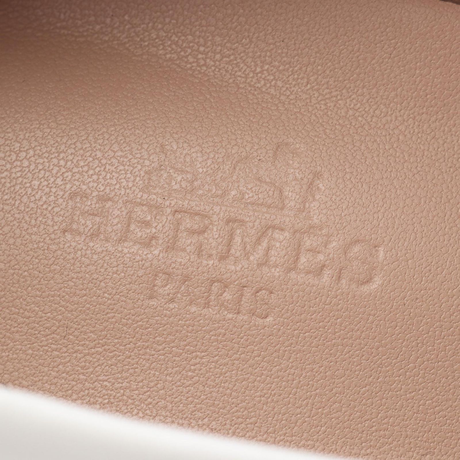 エルメス HERMES パンプス エリゼ70 221066Z ホワイト/ベージュ レザー