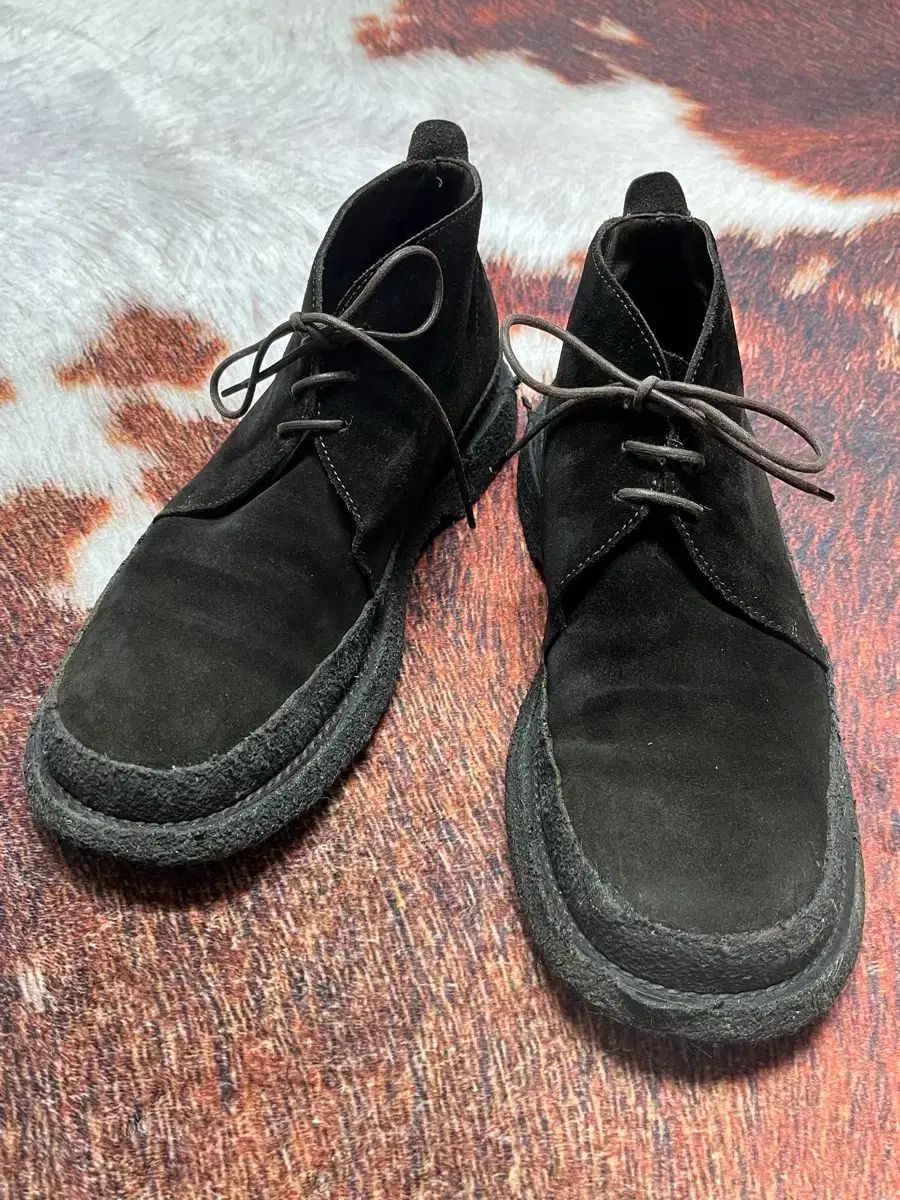  42 ヴィンテージ エンポリオアルマーニ ブラウン スウェード ブーツ その他 ブーツ 革靴