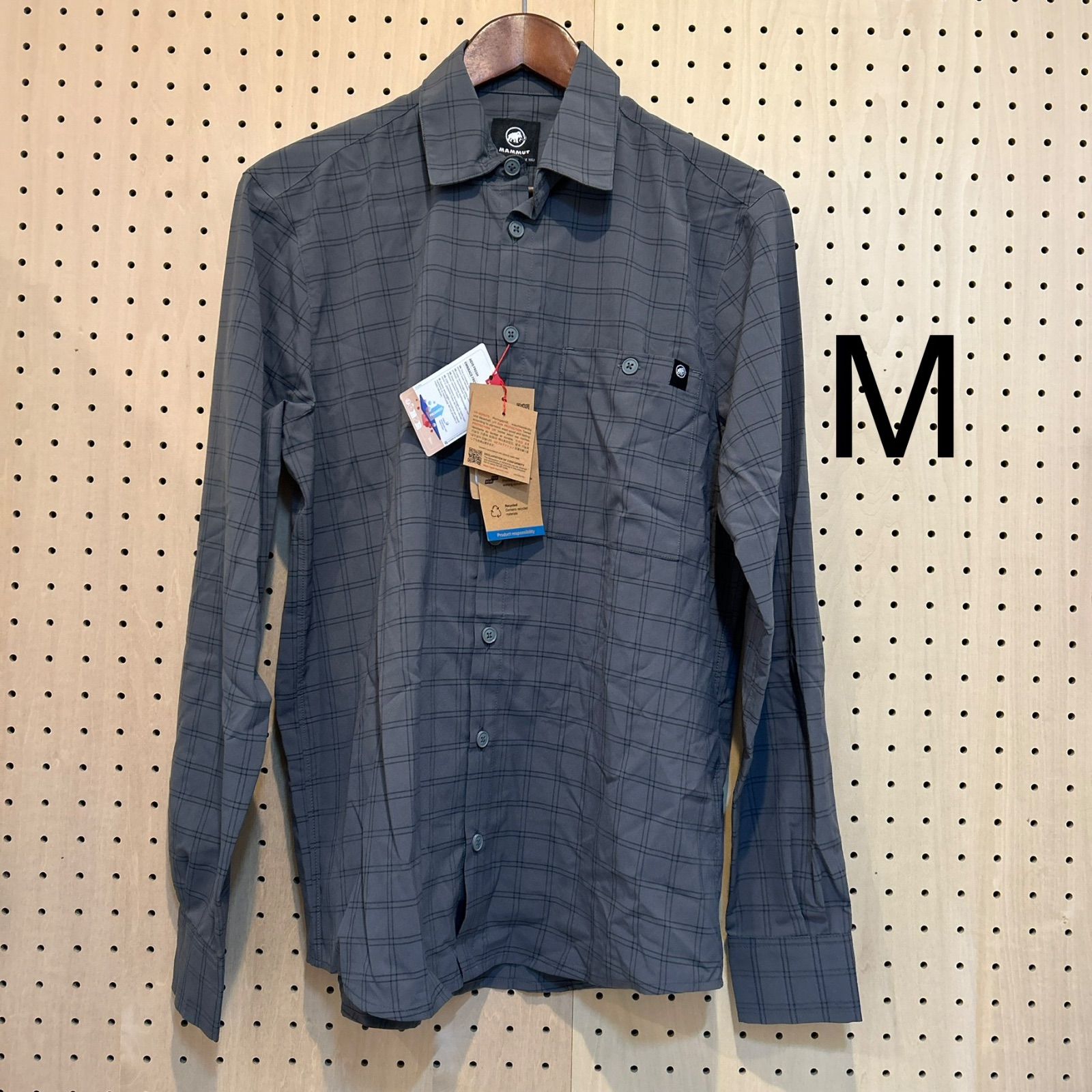 メンズ レンニロングスリーブシャツM 1015-01460