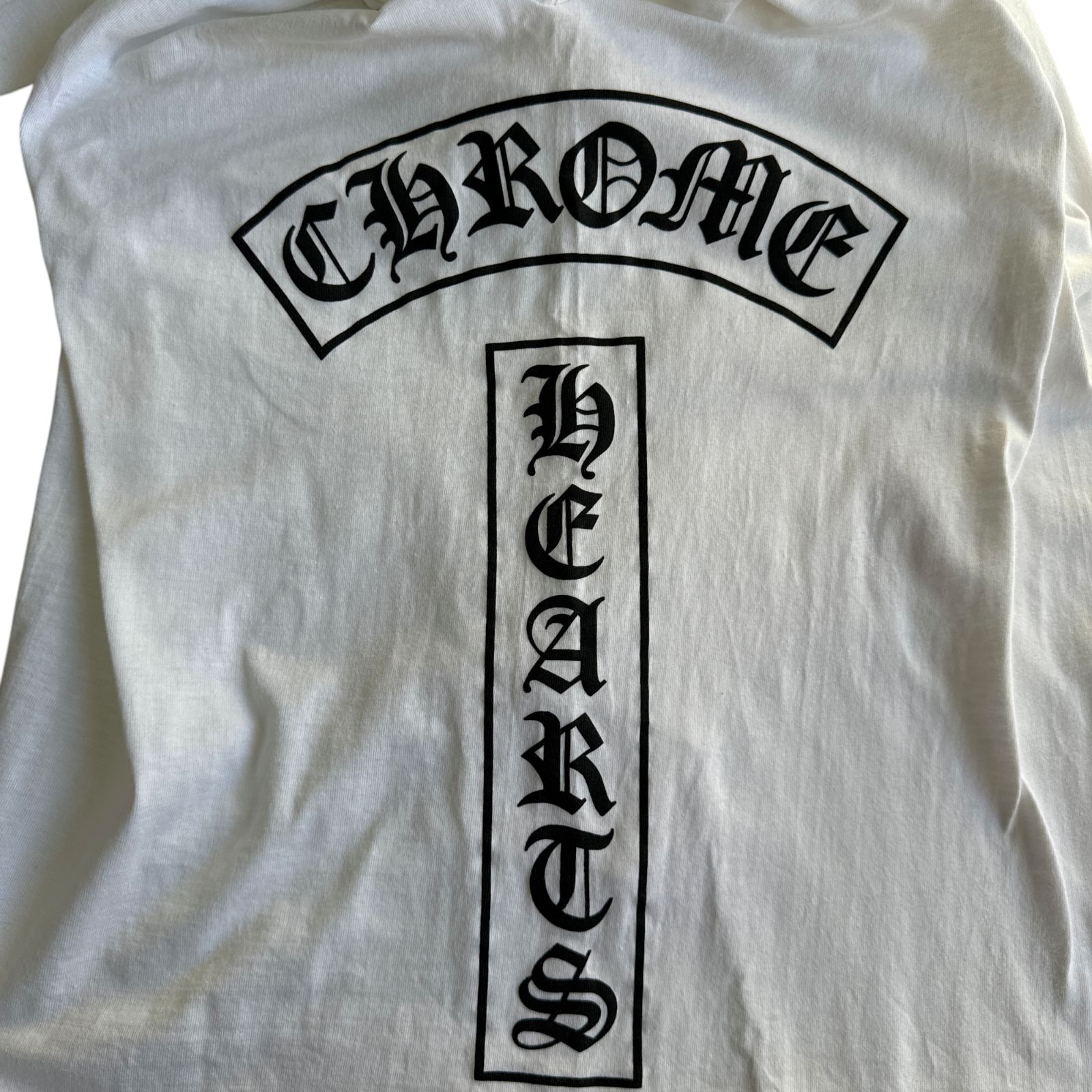 90s-00s OLD CHROME HEARTS Tバー CHクロス ホースシュー ポケット 
