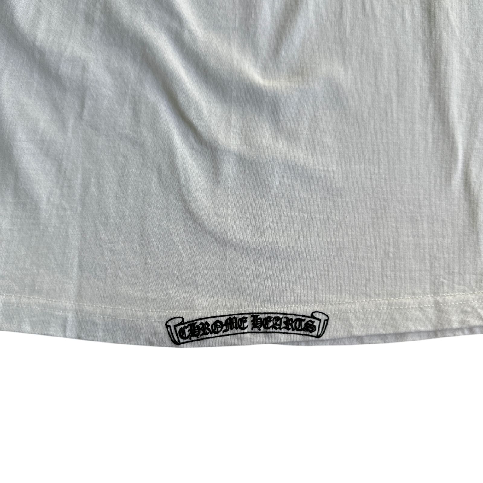 90s-00s OLD CHROME HEARTS Tバー CHクロス ホースシュー ポケット 