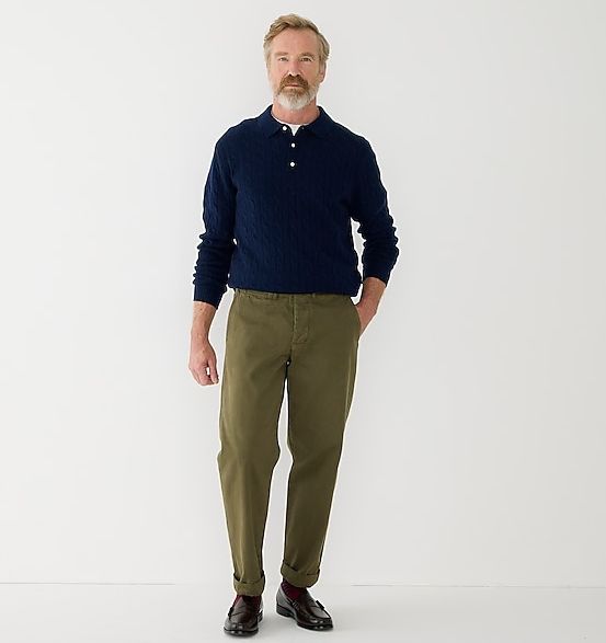 J.Crew | Wallace - Barnes セルビッジ オフィサー チノ パンツ 33*30