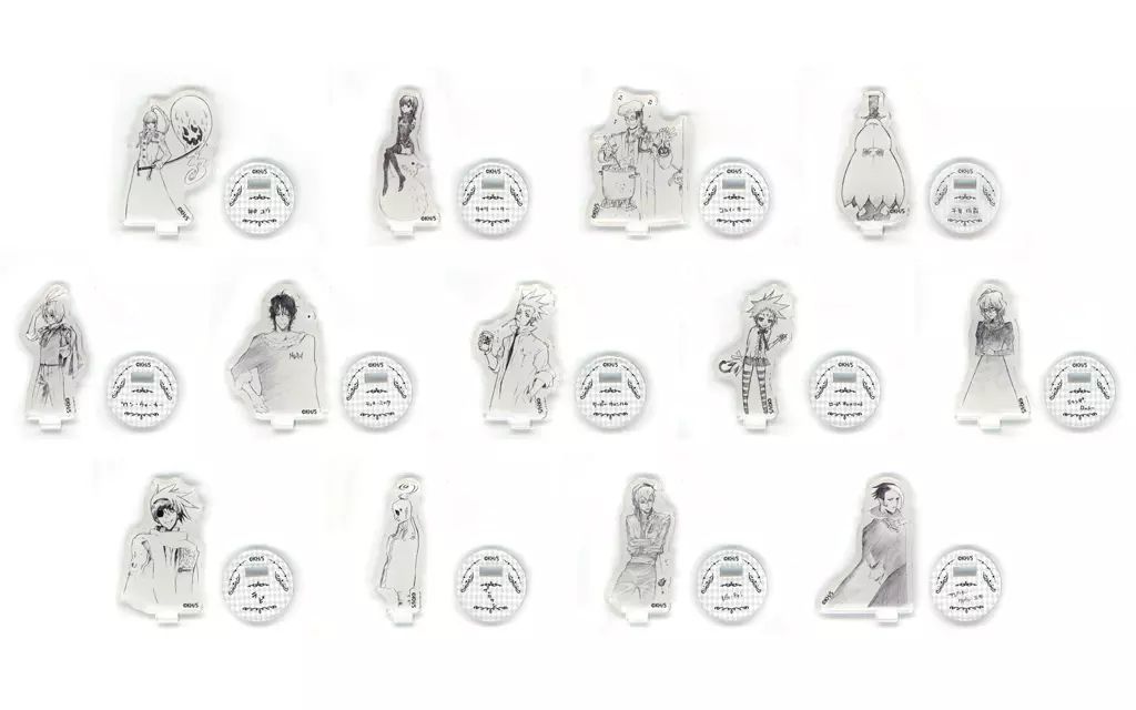 アクリルスタンド・アクリルパネル 全13種セット 「D.Gray-man POP UP