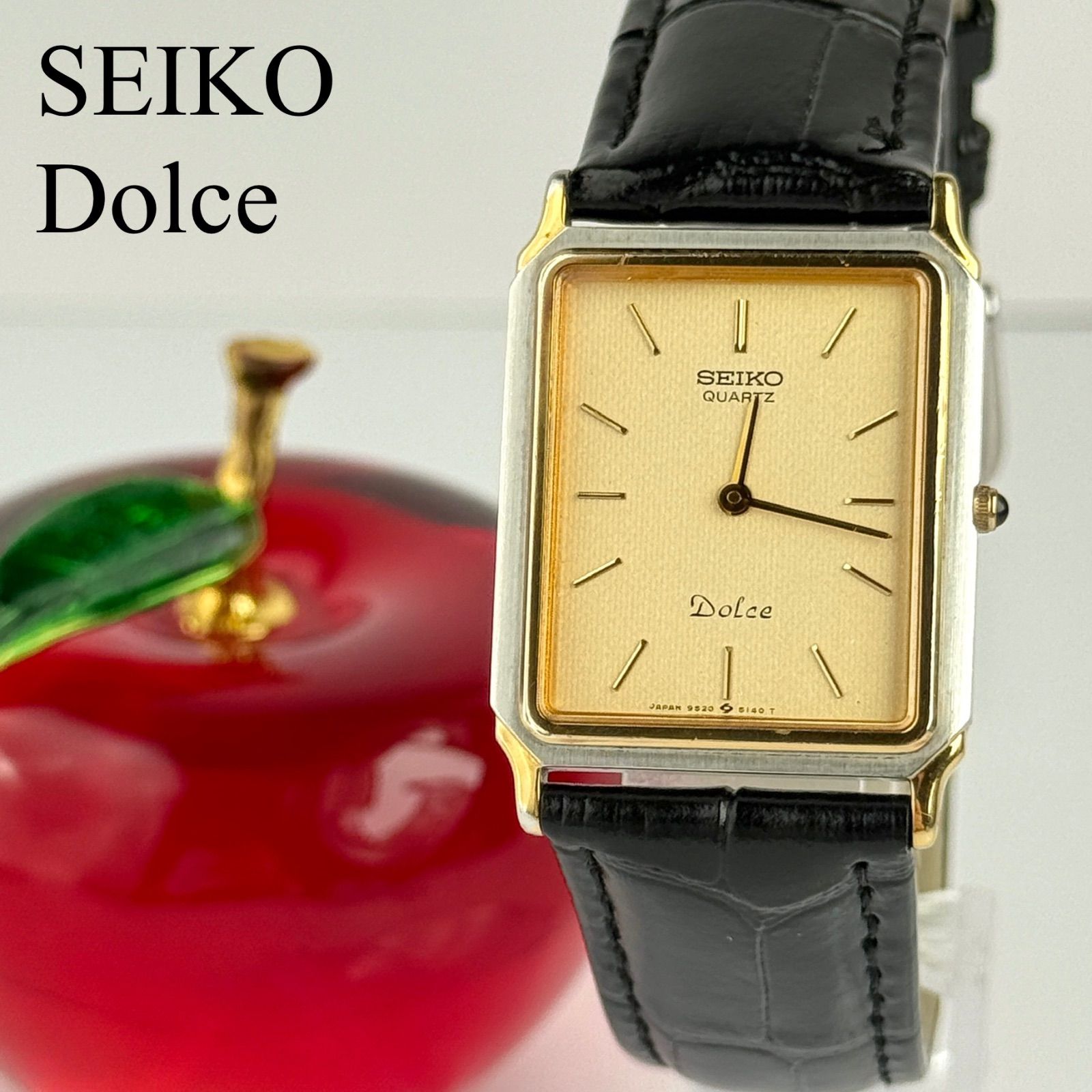 セイコー ドルチェ SEIKO Dolce 9520-5130 SEIKO セイコー Dolce ドルチェ 9520-5130 クォーツ スクエア 2針