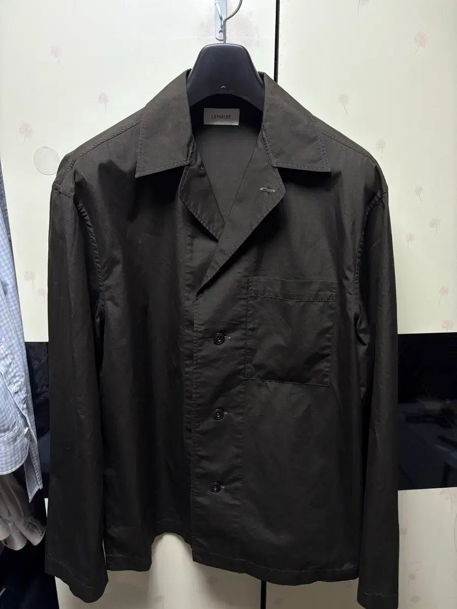 46 ルメール コンバーチブル シャツ DARK OLIVE