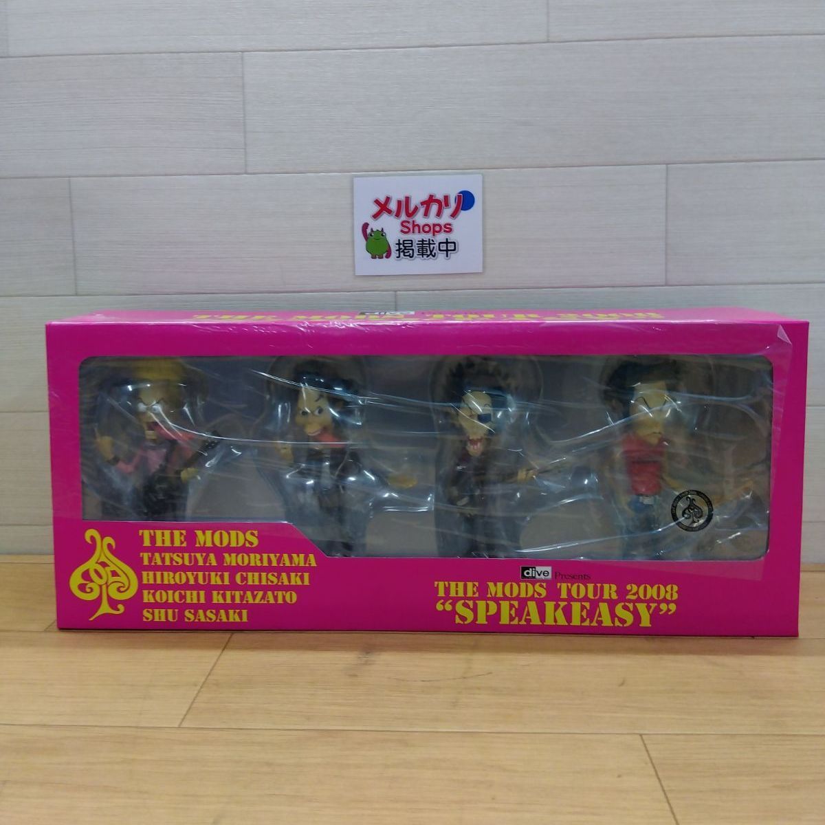 未使用・保管品】THE MODS TOUR 2008「SPEAKEASY」フィギュア 4体