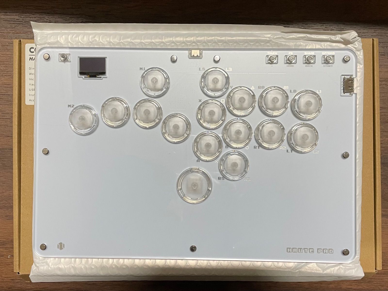 【新品未使用】アケコン HAUTEPAD R16 レバーレスアケコン レバーレス - メルカリ
