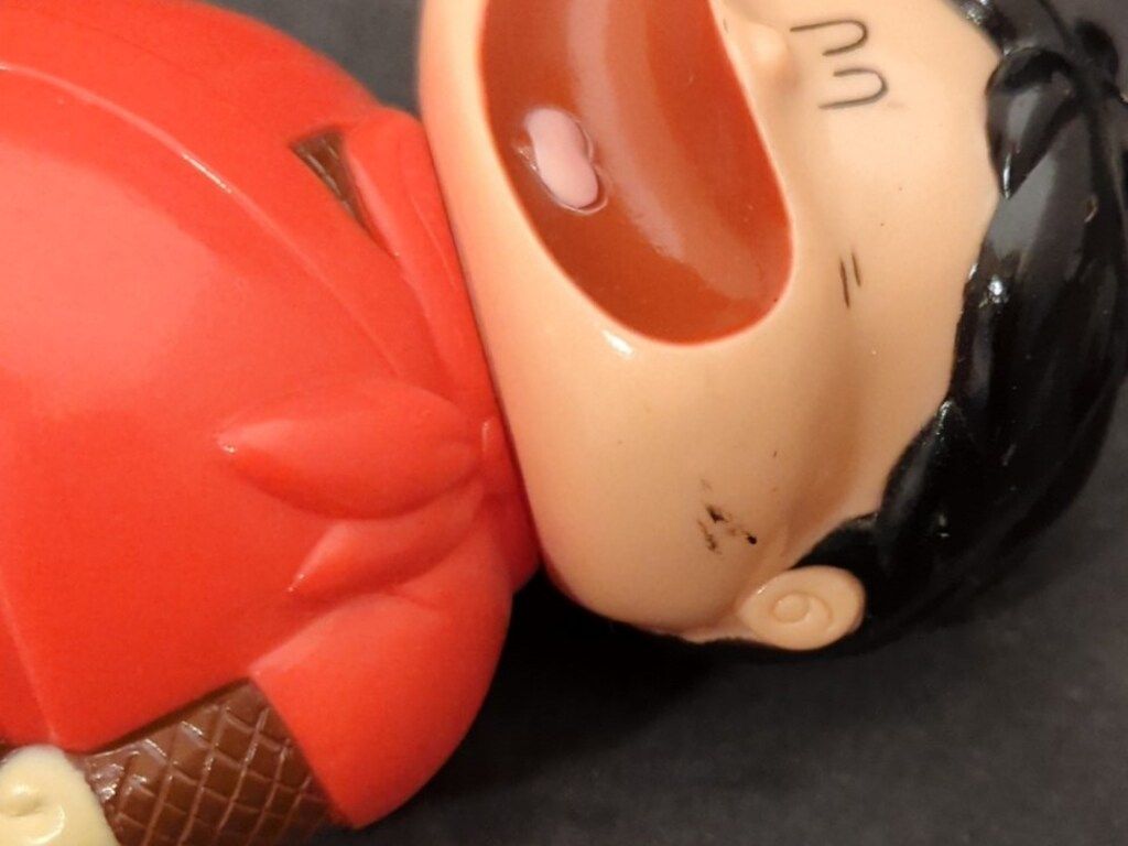 東海銀行 ソフビ貯金箱 猿飛 肉丸 110mm - メルカリ