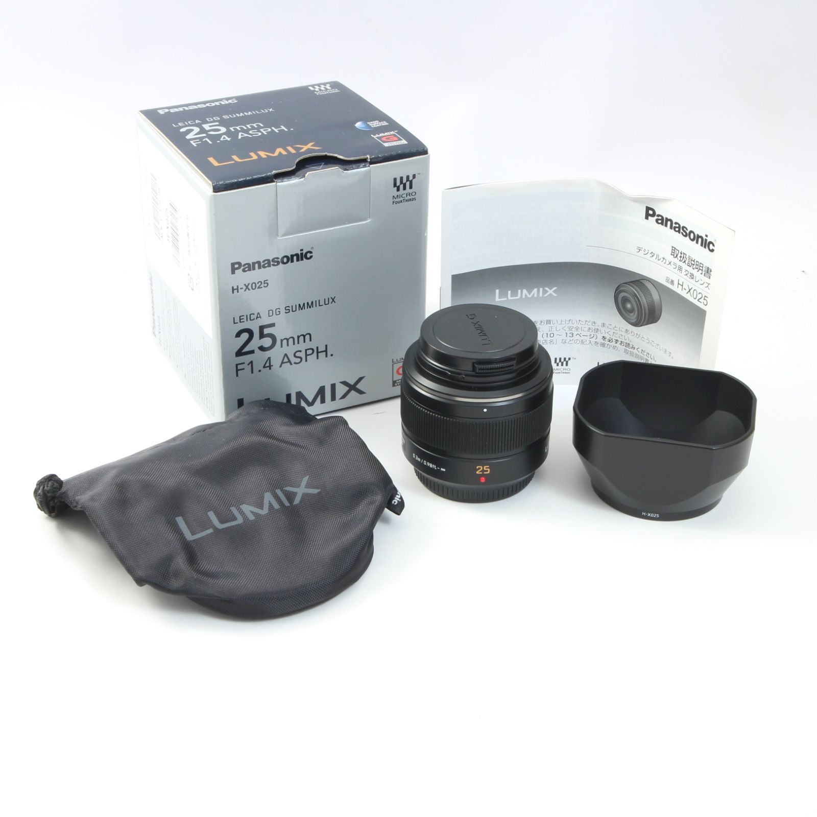 パナソニック Panasonic LUMIX LEICA DG 25 mm F 1.4 ASPH.