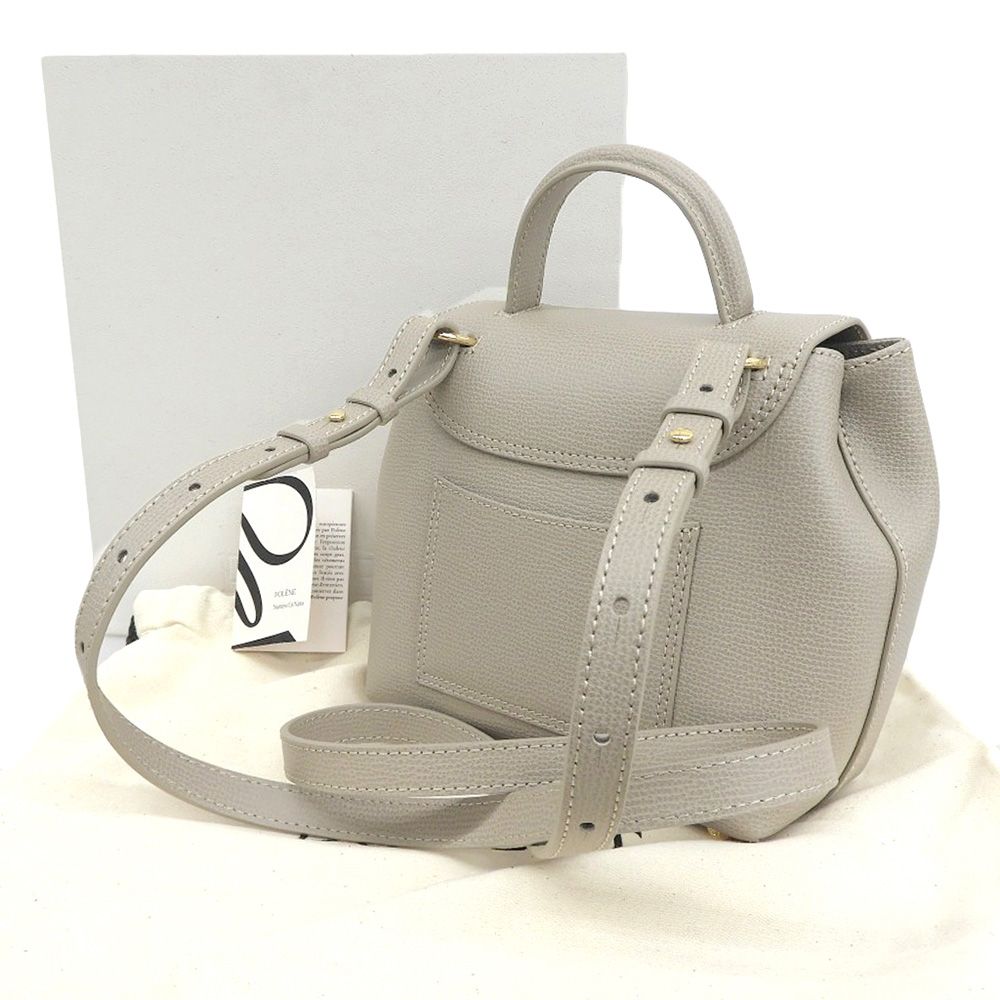 超 ポレーヌ Polène 販売商品 NUMERO UN NANO ヌメロ アン ナノ 斜め掛け ショルダーバッグ エディション チョーク