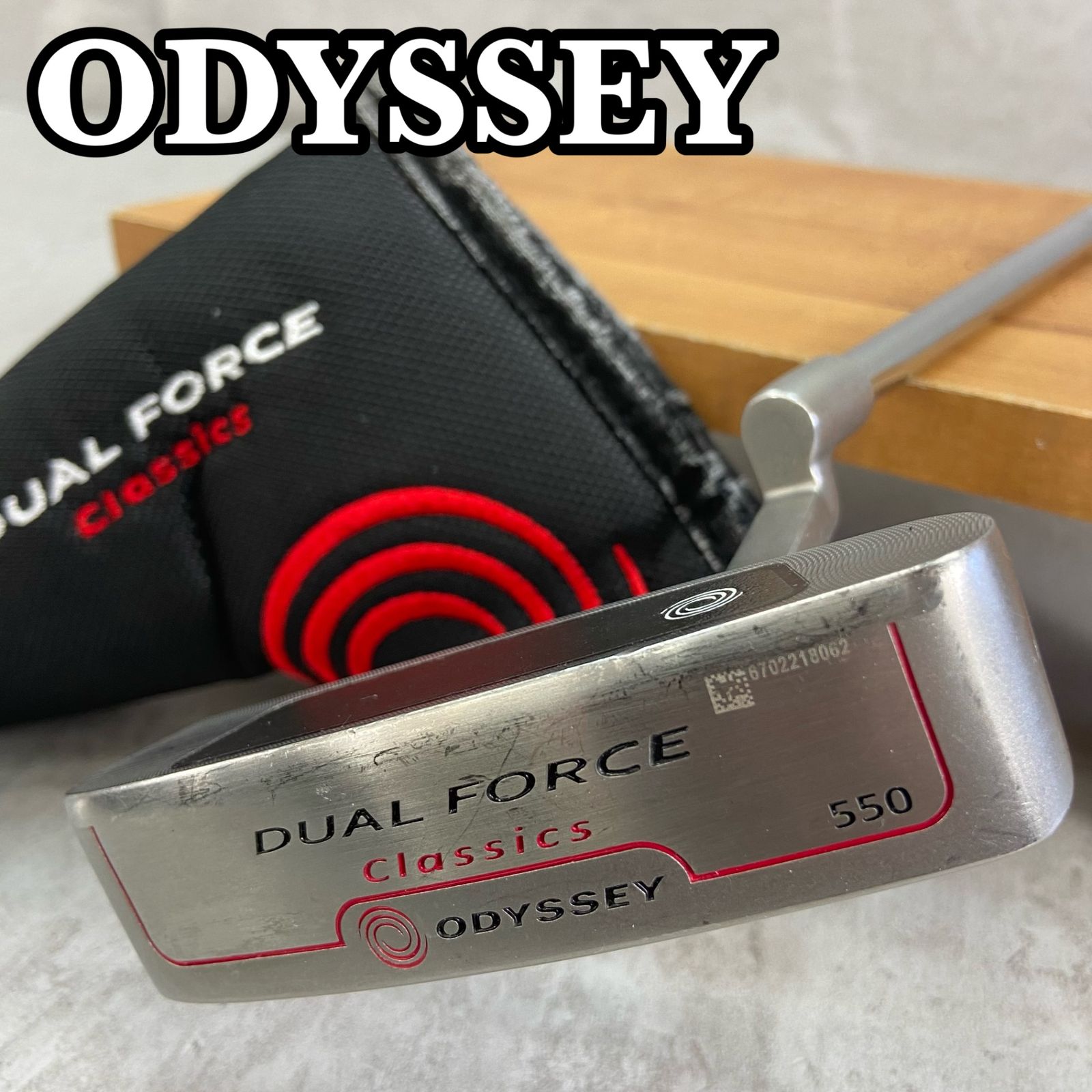 オデッセイ デュアルフォースクラシック550 メンズゴルフ パター ピン