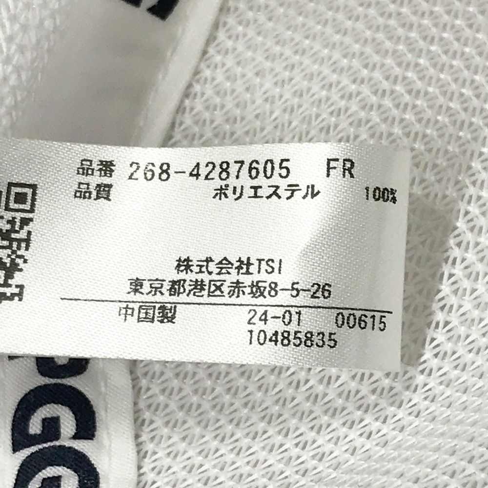 PGG PEARLY GATES パーリーゲイツ 2024年 メッシュハット ホワイト系