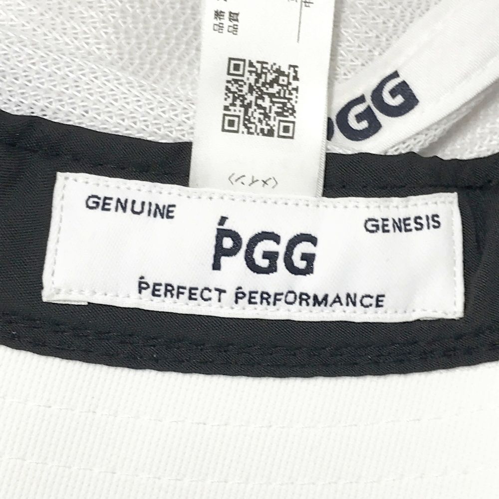 PGG PEARLY GATES パーリーゲイツ 2024年 メッシュハット ホワイト系