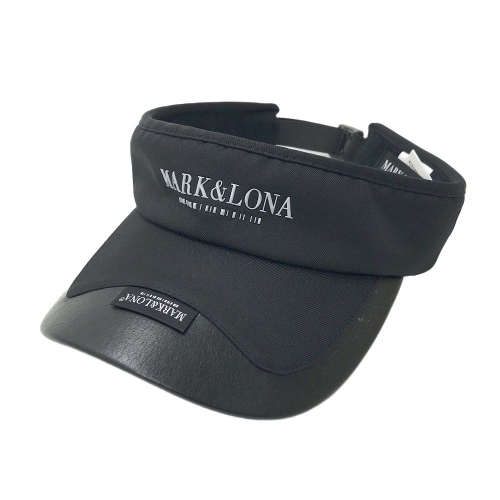 MARK-LONA マークアンドロナ 2025年 サンバイザー ブラック系 ゴルフウェア ストスト