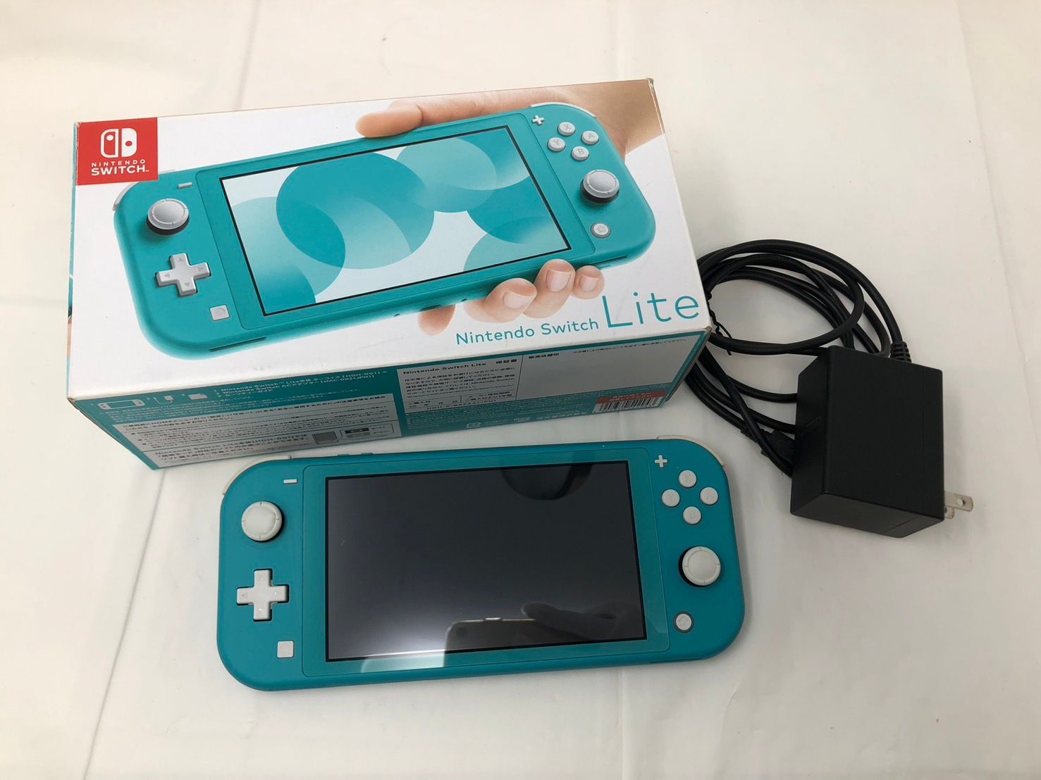 Nintendo 任天堂 スイッチライト ターコイズブルー HDH 001 本体 充電器付き 19952