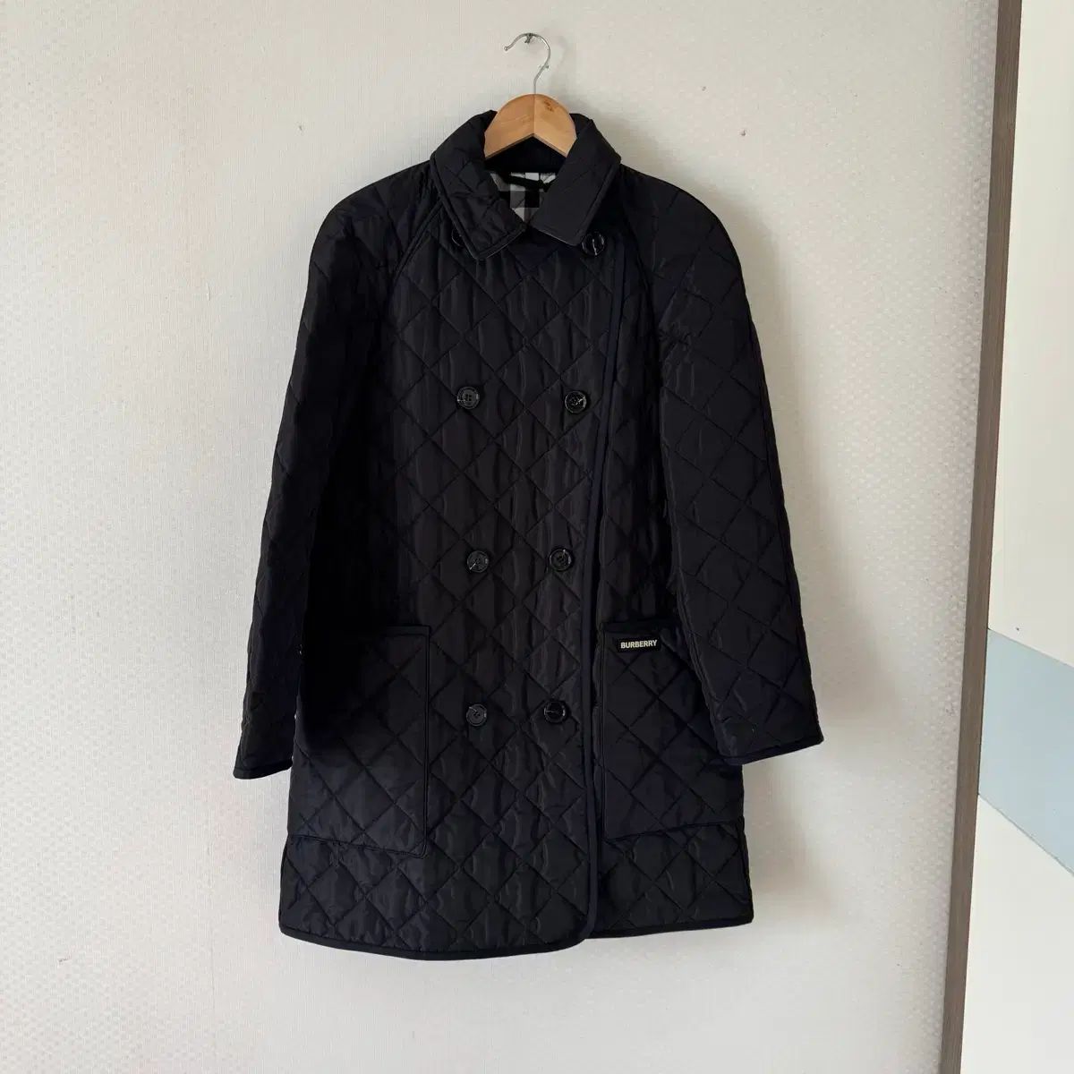 バーバリー タイ付き キルティング ジャケット タグ付き