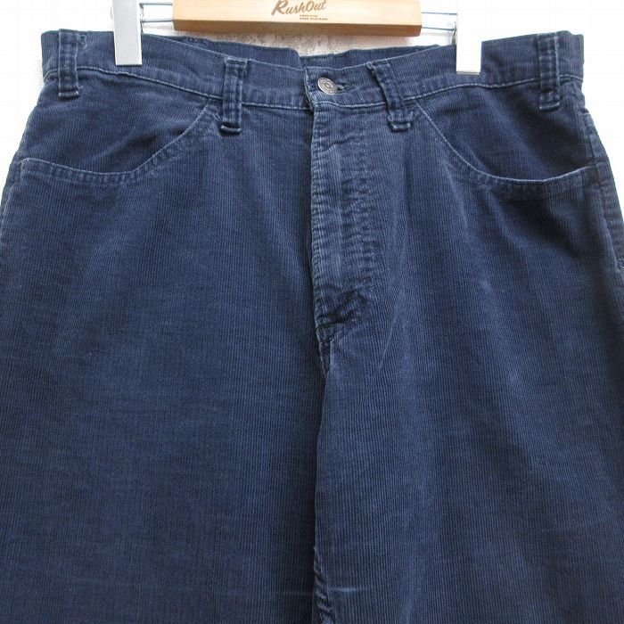W34/古着 リーバイス Levis 519 コーデュロイ パンツ メンズ 80年代