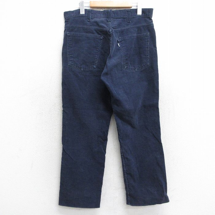 W34/古着 リーバイス Levis 519 コーデュロイ パンツ メンズ 80年代