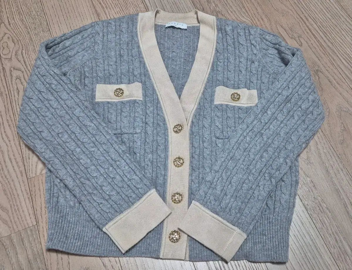 サンドロ ジュエル JEWEL カシミア SAN サン ニニット カーディガン