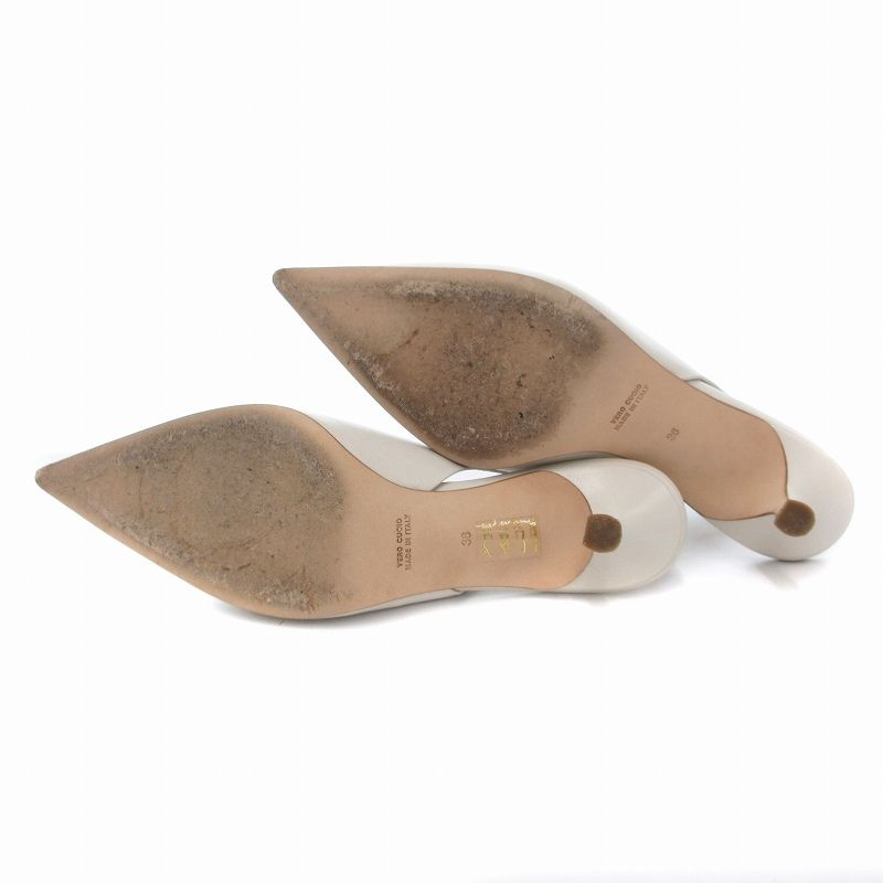 【新品未使用】BRENTA　ブレンタ　ポインテッドトゥ　パンプス　36 1/2 ブレンタ BRENTA Deuxieme Classe取り扱い POINTED BACK STRAP